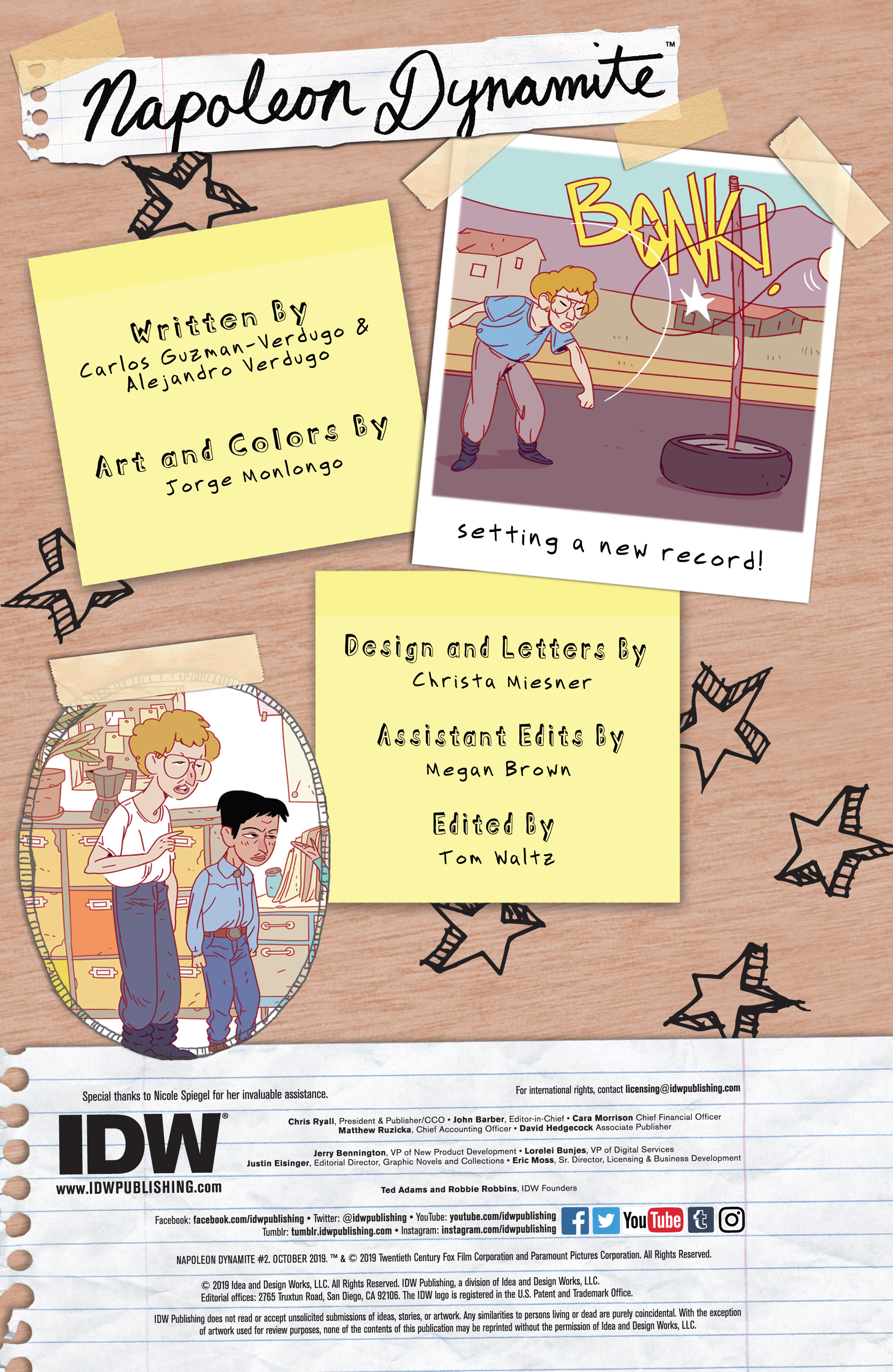 Read online Napoleon Dynamite comic -  Issue #2 - 2