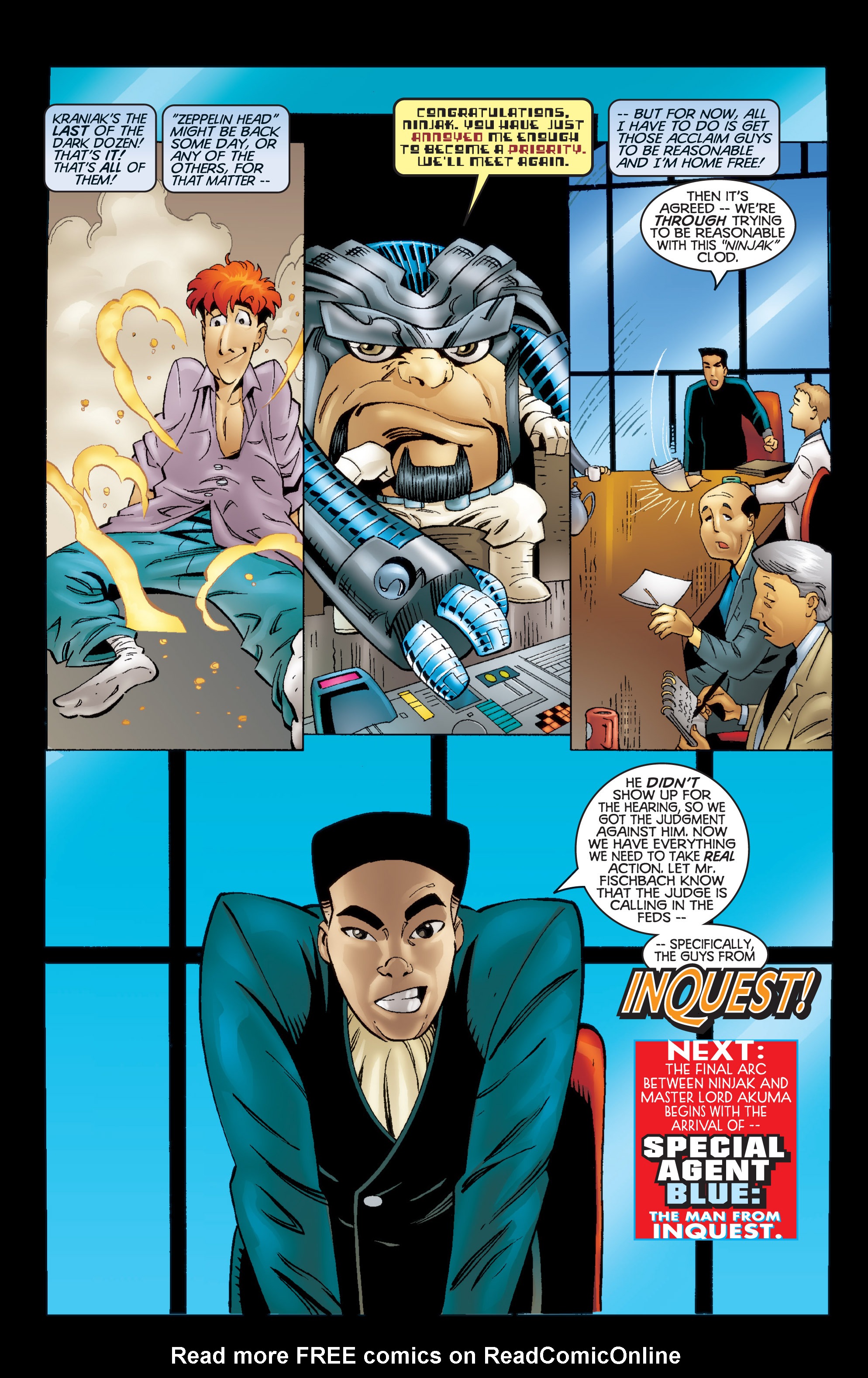 Read online Ninjak (1997) comic -  Issue #9 - 23