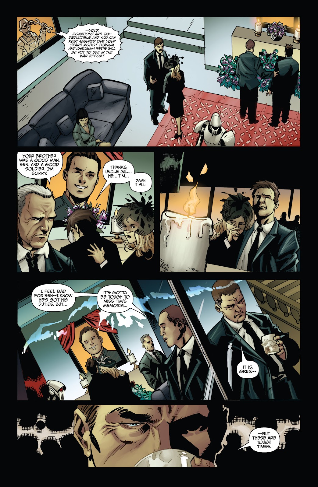 Battlestar Galactica: Cylon War issue 2 - Page 13