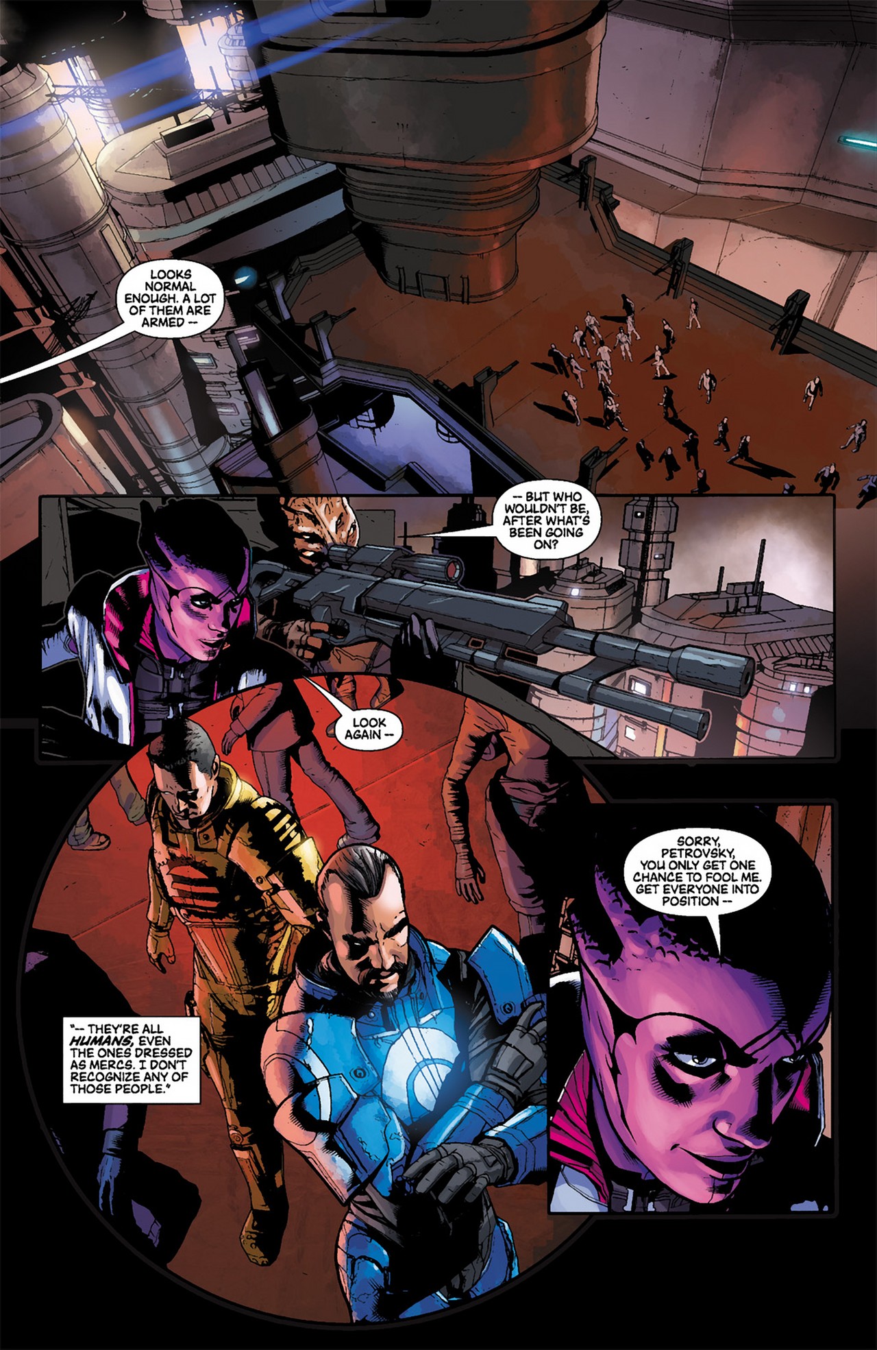Read online Mass Effect: Invasion comic -  Issue #4 - 13