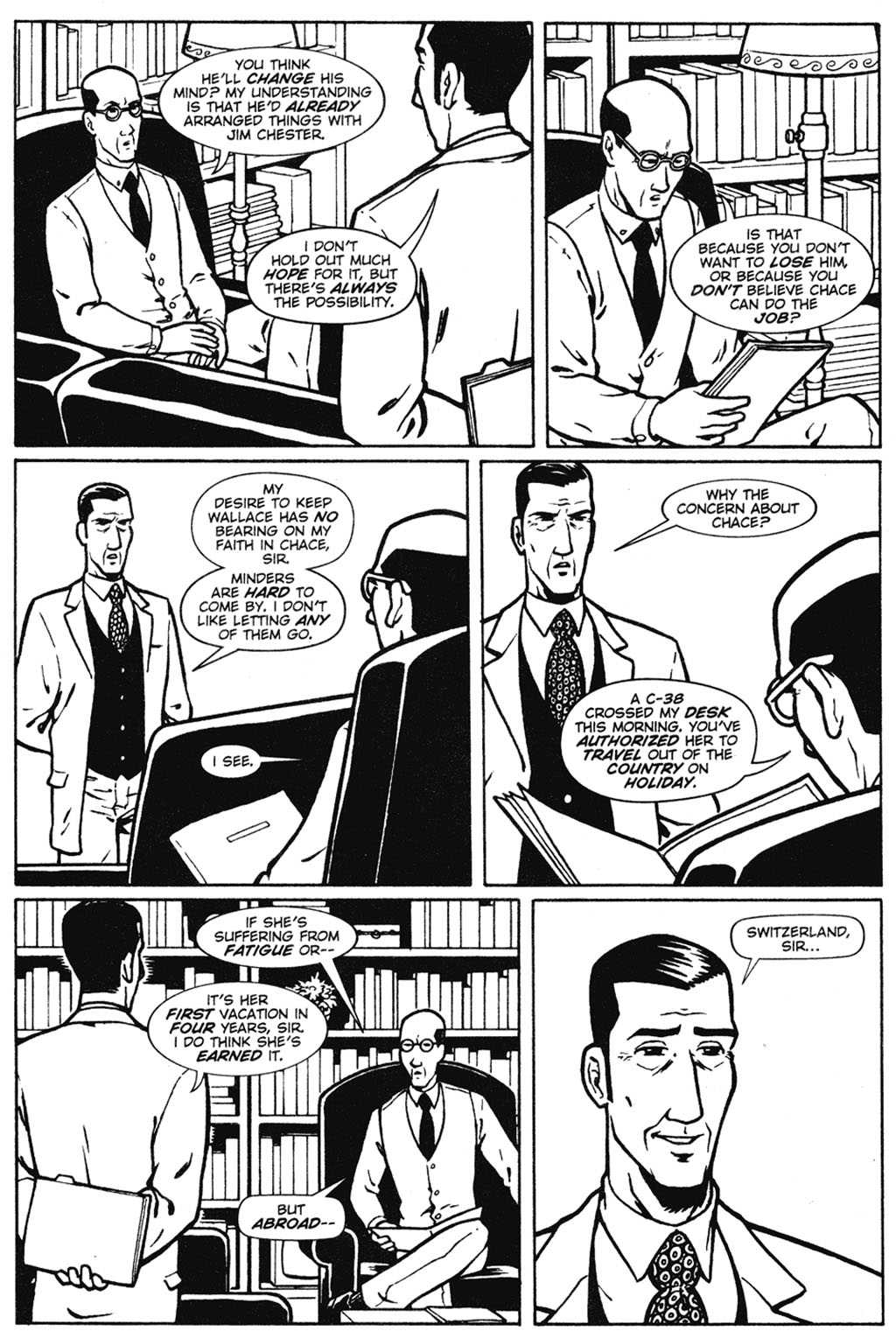 Read online Queen & Country comic -  Issue #25 - 9