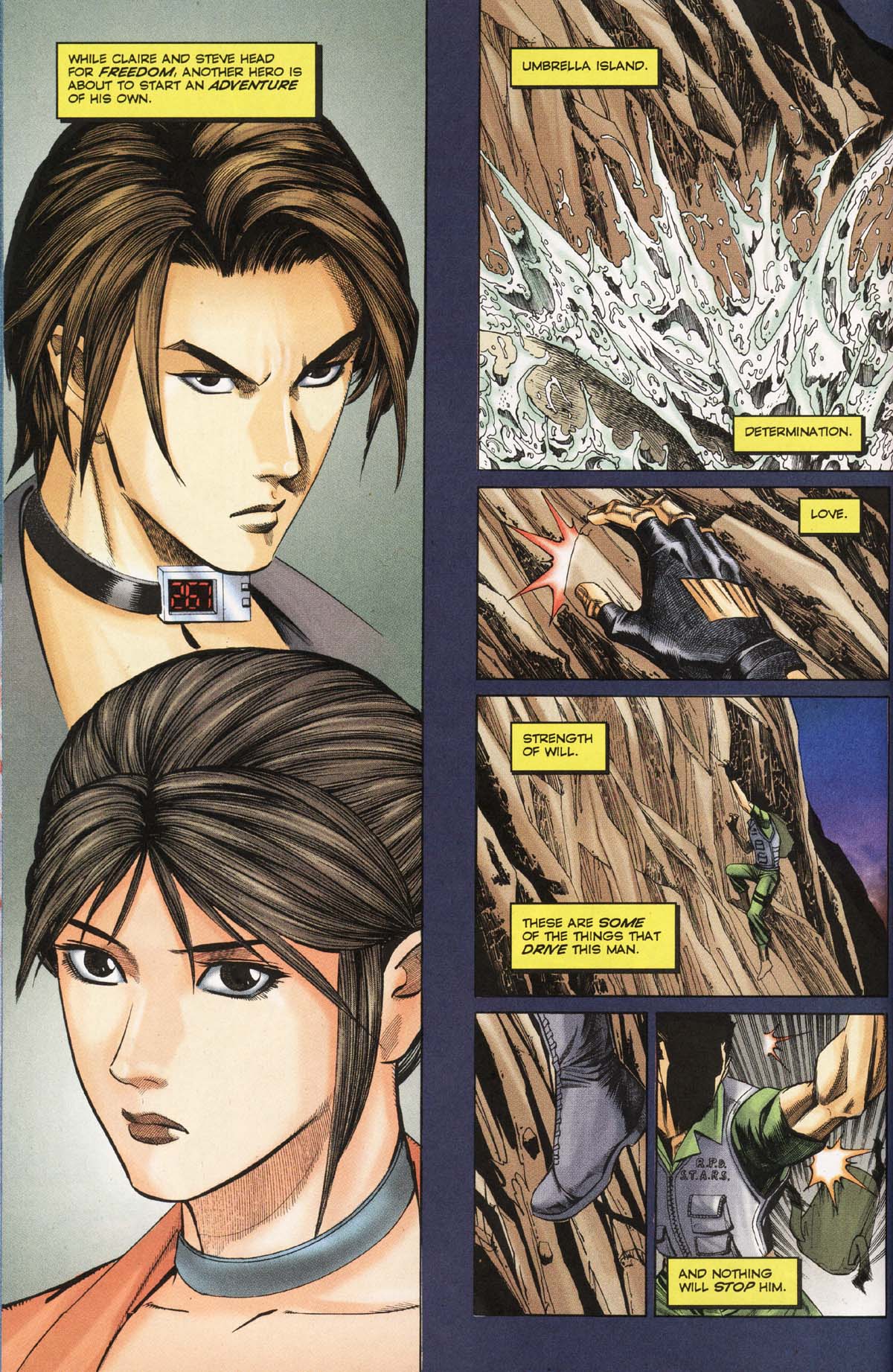 Read online Resident Evil Code: Veronica comic -  Issue #3 - 25