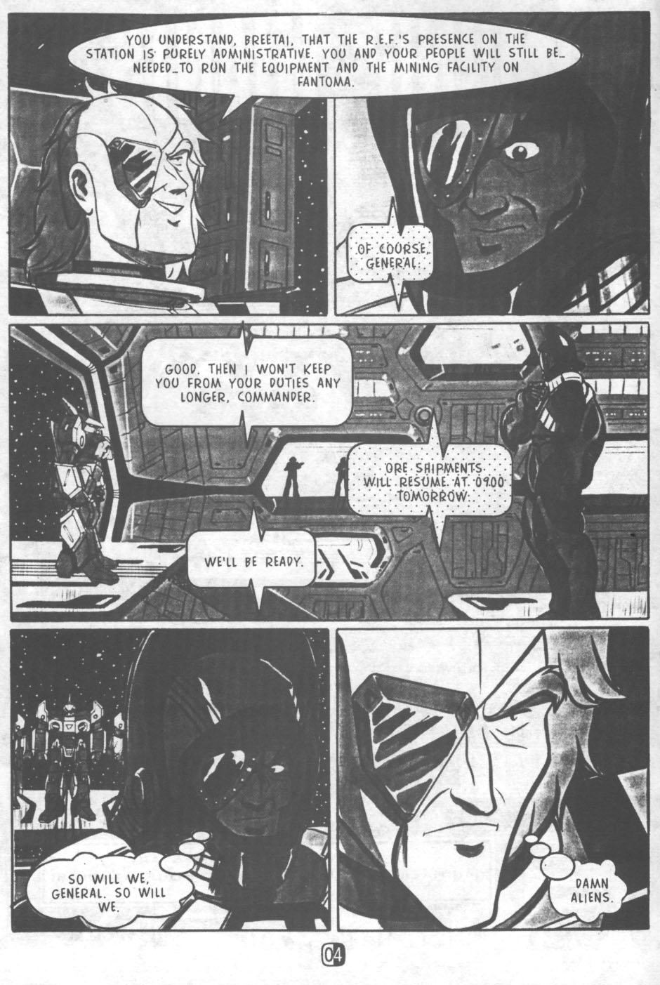 Read online Robotech II: The Sentinels comic -  Issue #19 - 5