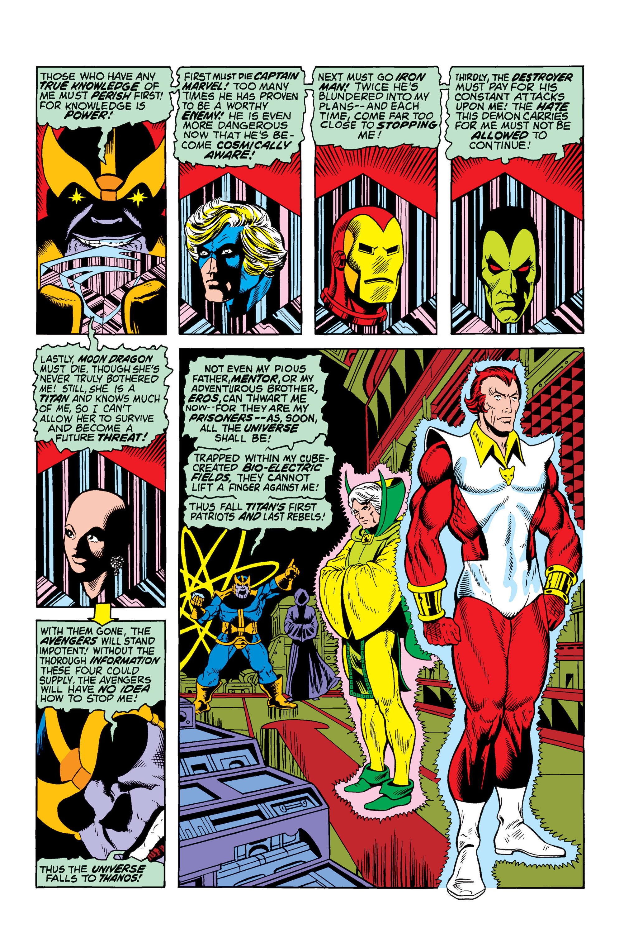 Read online Captain Marvel by Jim Starlin comic -  Issue # TPB (Part 1) - 179