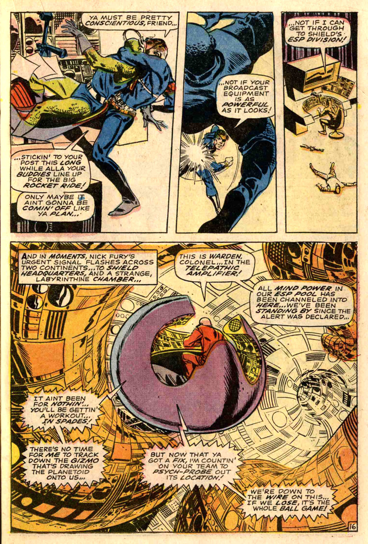 Read online Nick Fury, Agent of SHIELD comic -  Issue #6 - 22