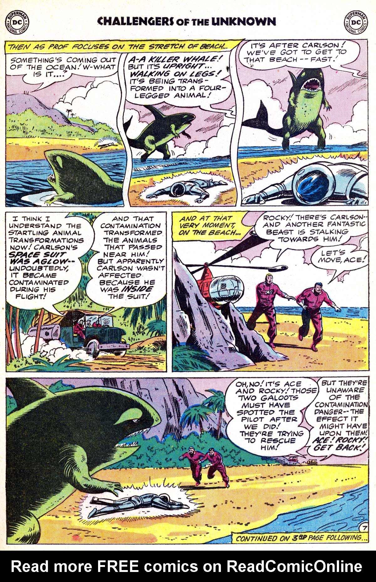 Read online Challengers of the Unknown (1958) comic -  Issue #20 - 25