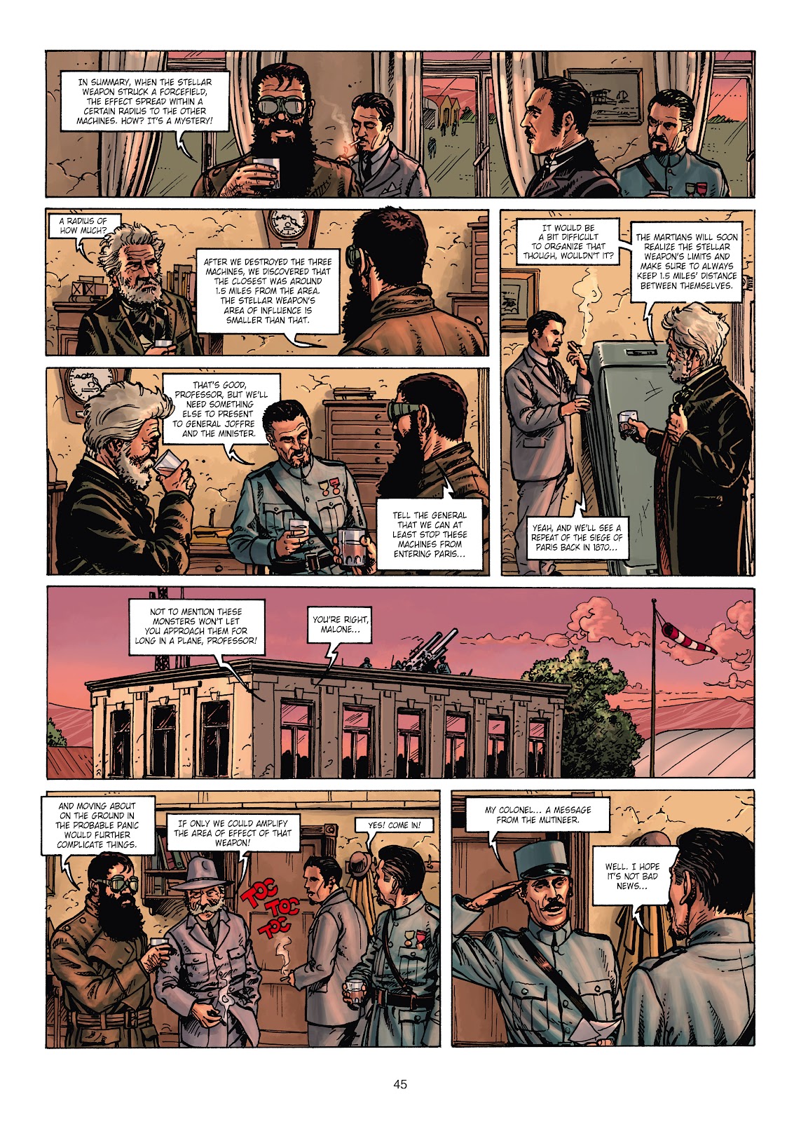 War of the World War One Vol. 3: The Monsters from Mars issue Full - Page 45