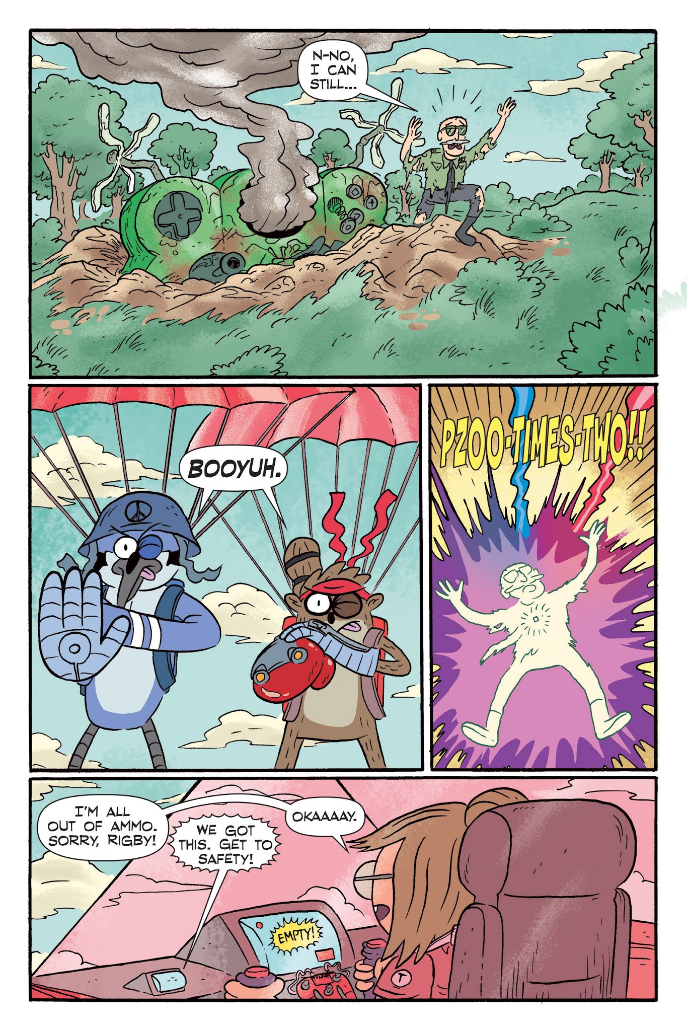 Read online Regular Show: A Clash of Consoles comic -  Issue # TPB (Part 2) - 31