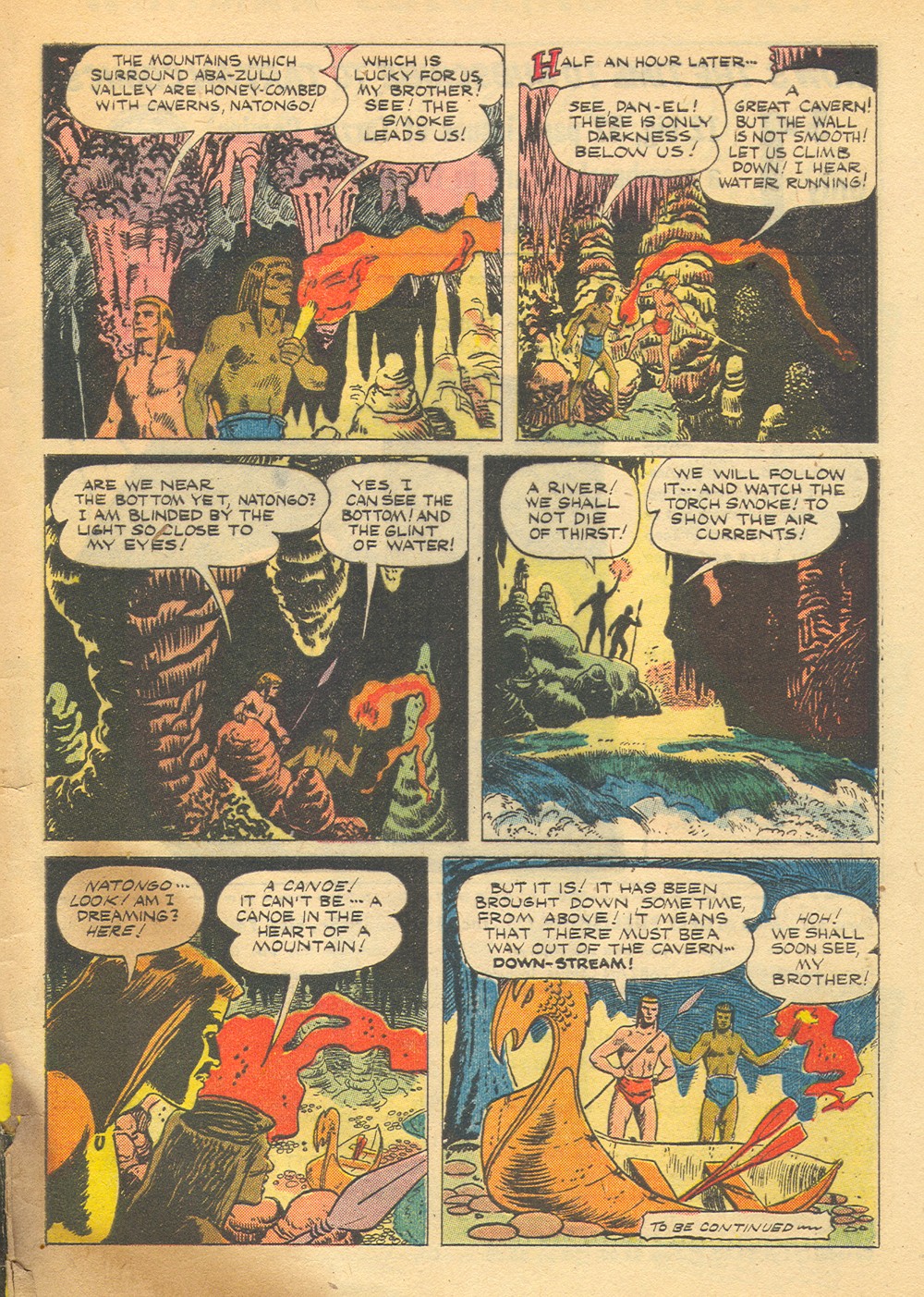 Read online Tarzan (1948) comic -  Issue #54 - 49