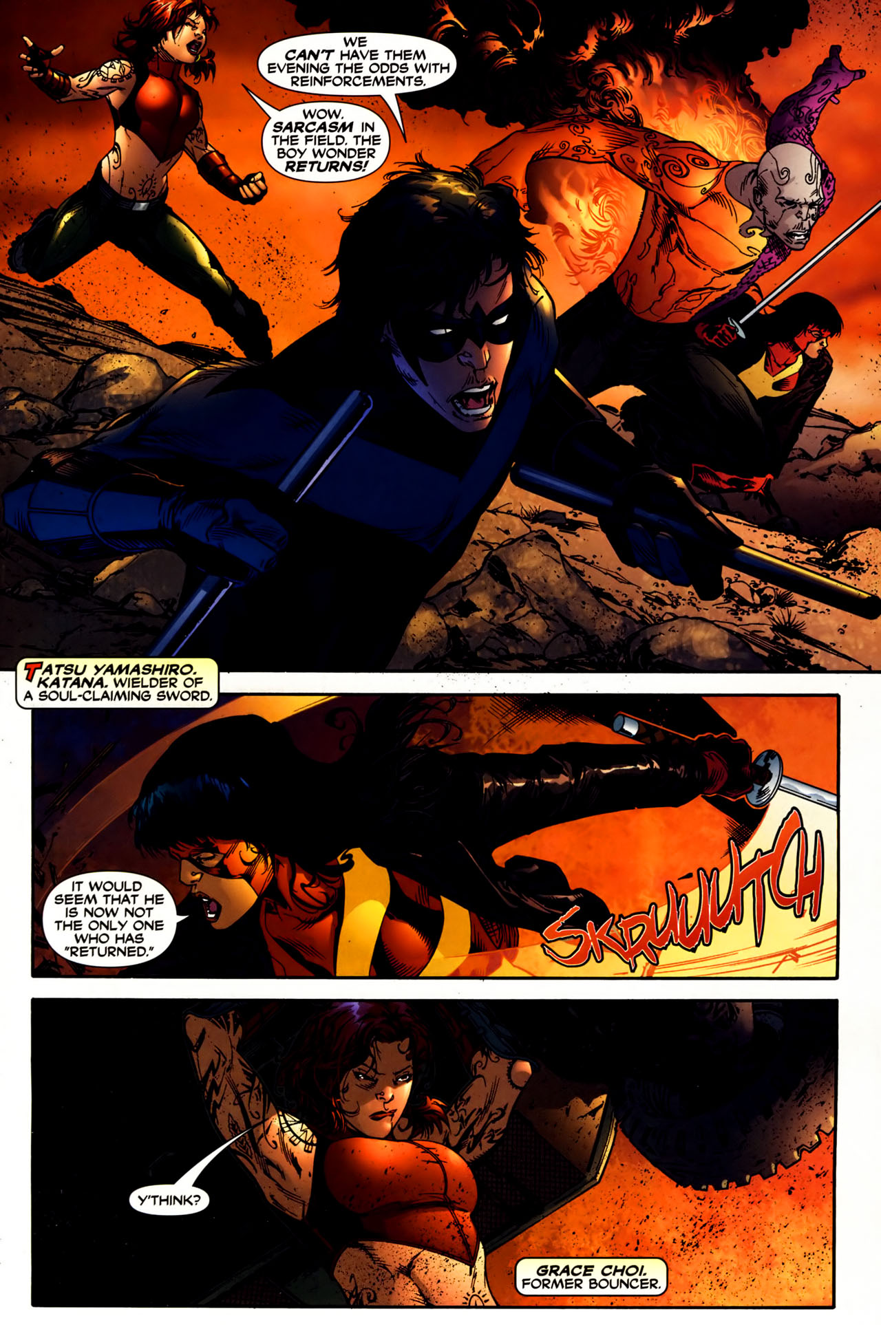 Read online Outsiders (2003) comic -  Issue #34 - 18