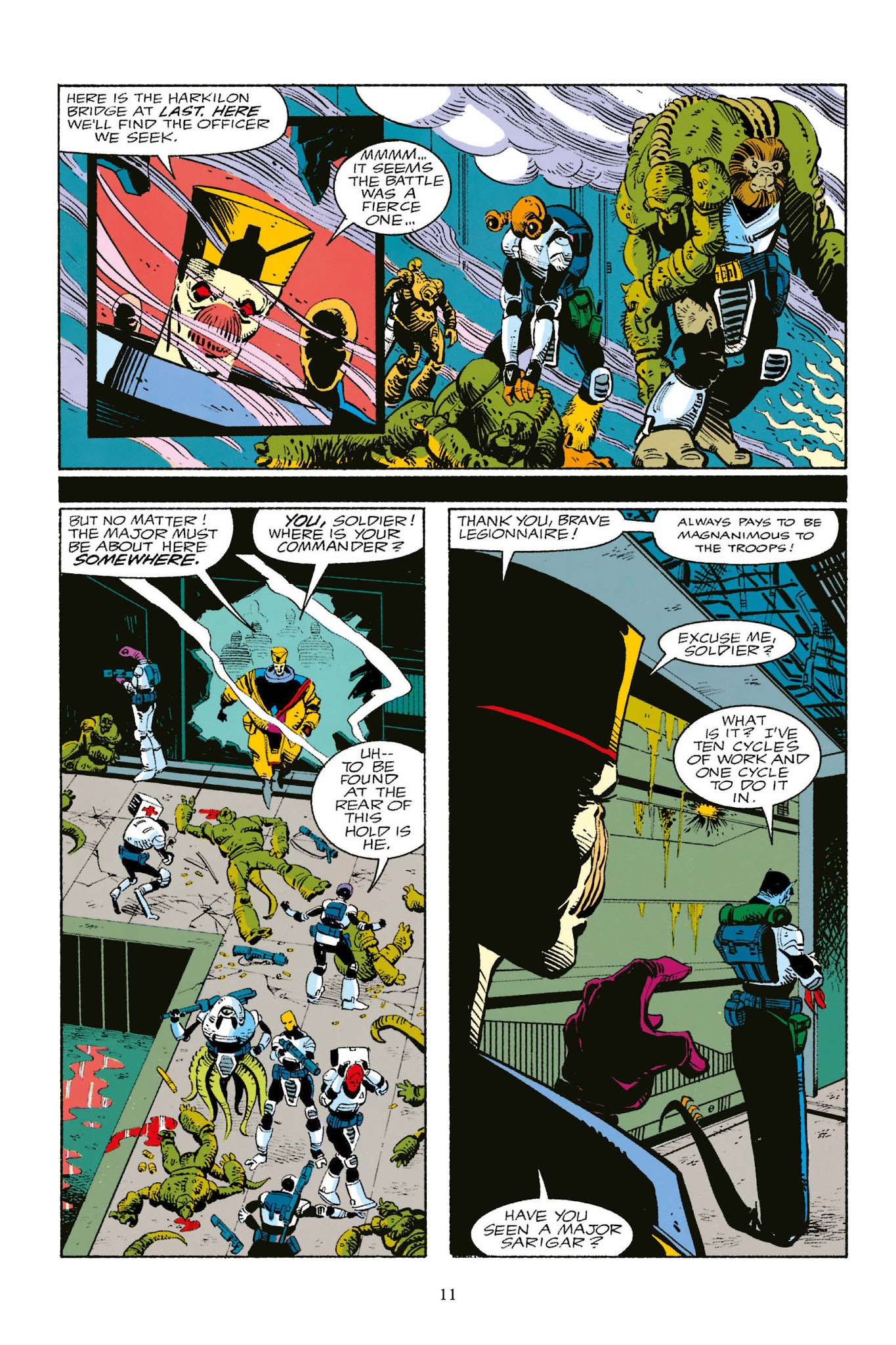 Read online Alien Legion: Dead and Buried comic -  Issue # TPB - 10