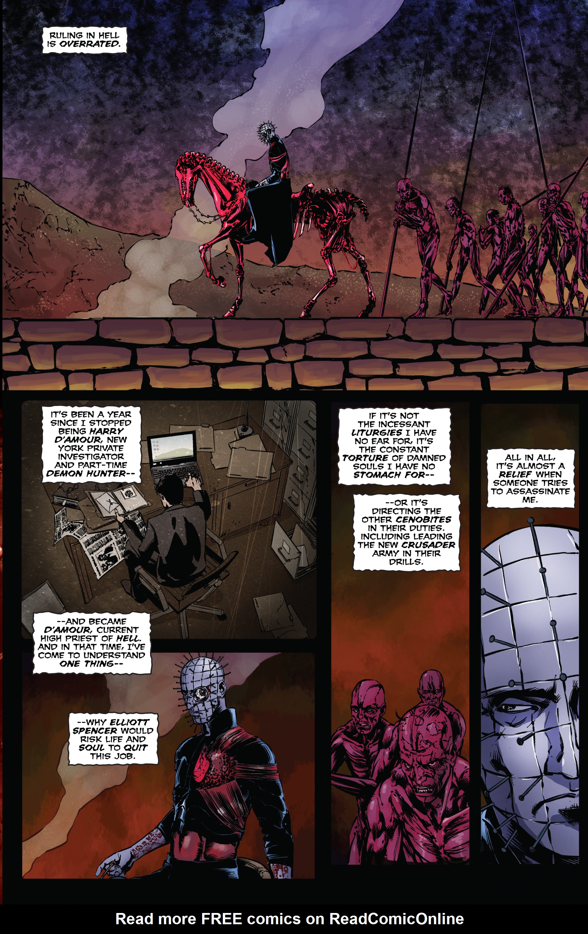 Read online Clive Barker's Hellraiser: The Dark Watch comic -  Issue # TPB 1 - 75