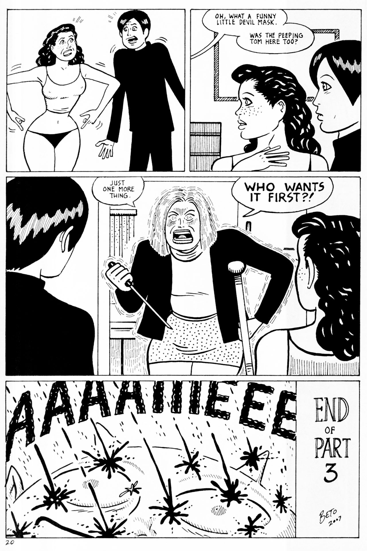Read online Speak of the Devil comic -  Issue #3 - 22