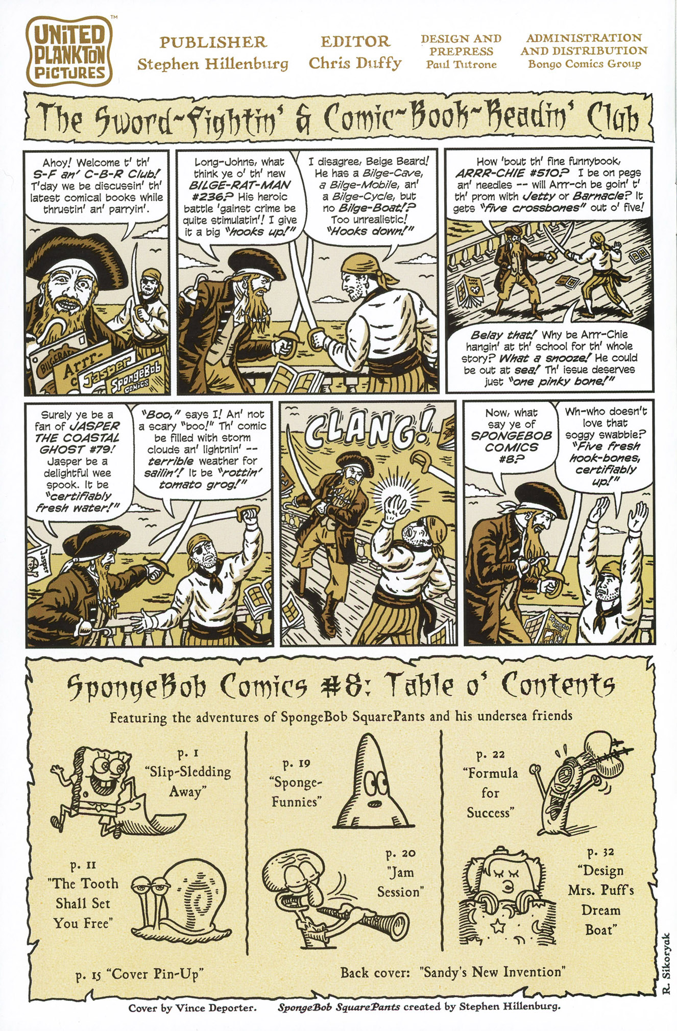 Read online SpongeBob Comics comic -  Issue #8 - 2