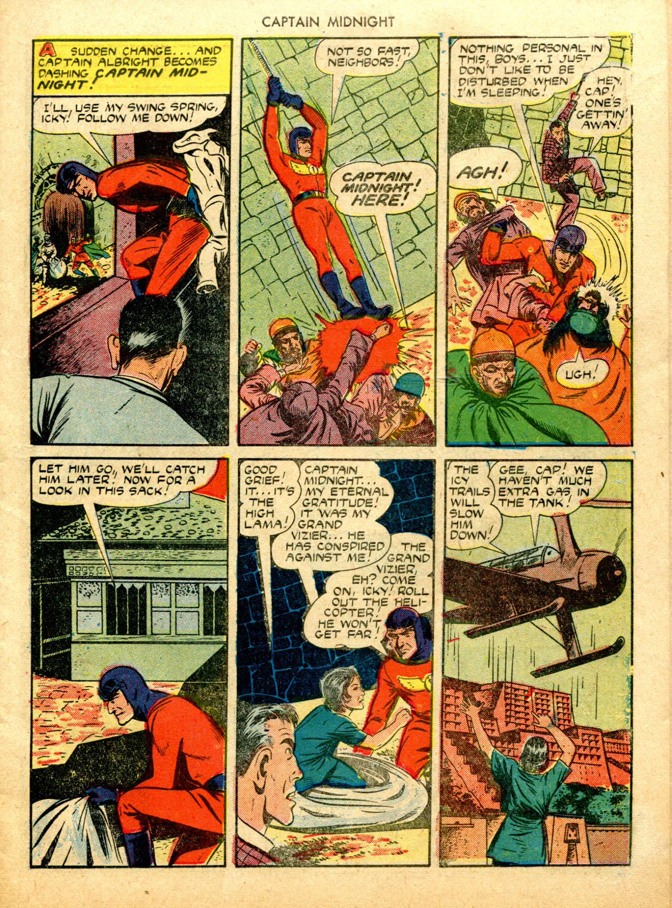 Read online Captain Midnight (1942) comic -  Issue #18 - 7