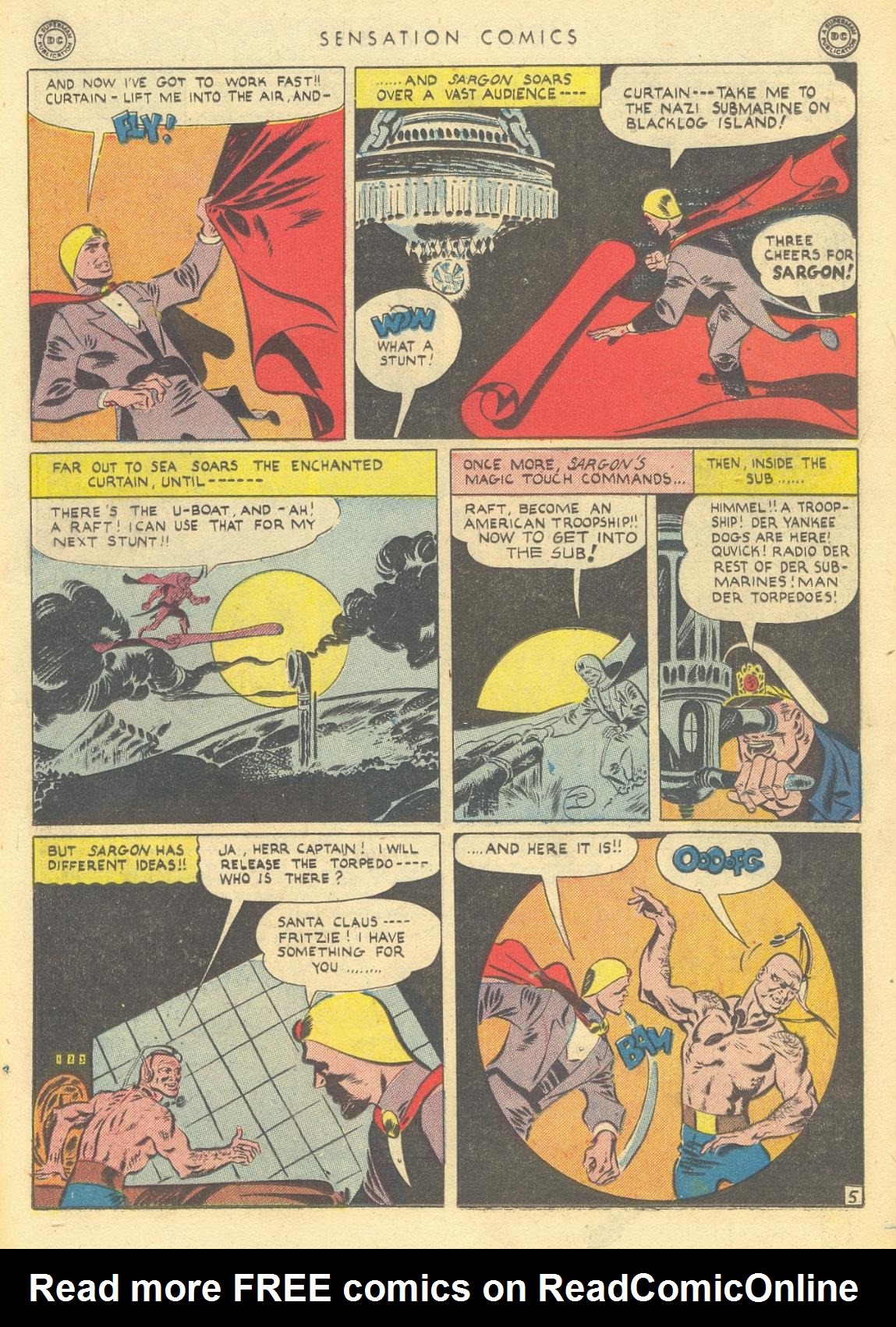 Read online Sensation (Mystery) Comics comic -  Issue #35 - 21