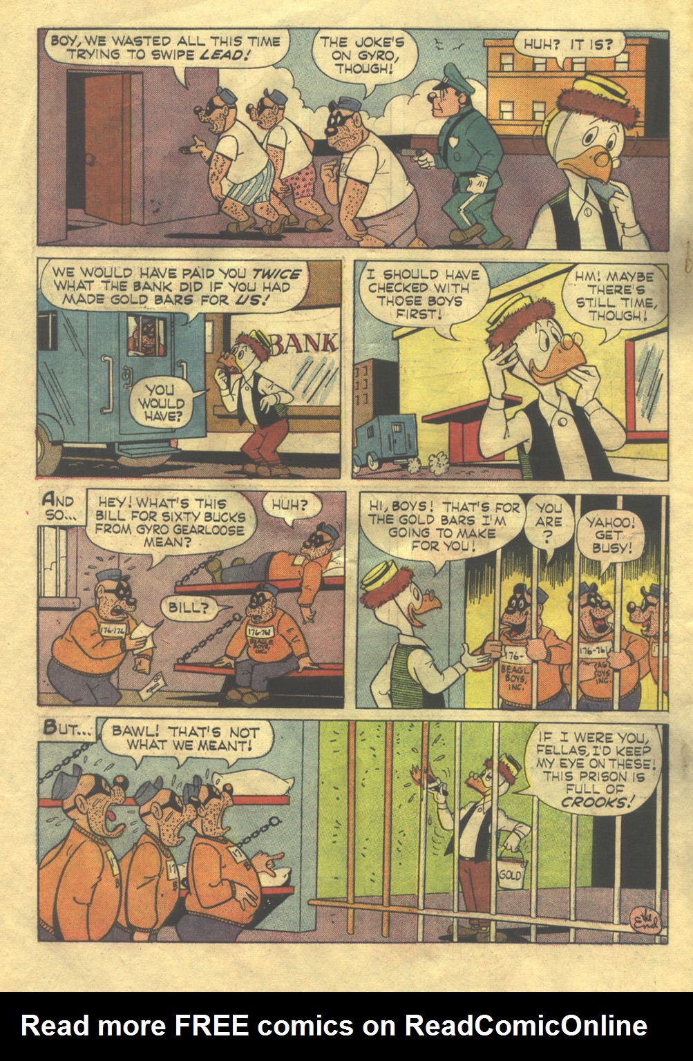 Read online Walt Disney THE BEAGLE BOYS comic -  Issue #2 - 34