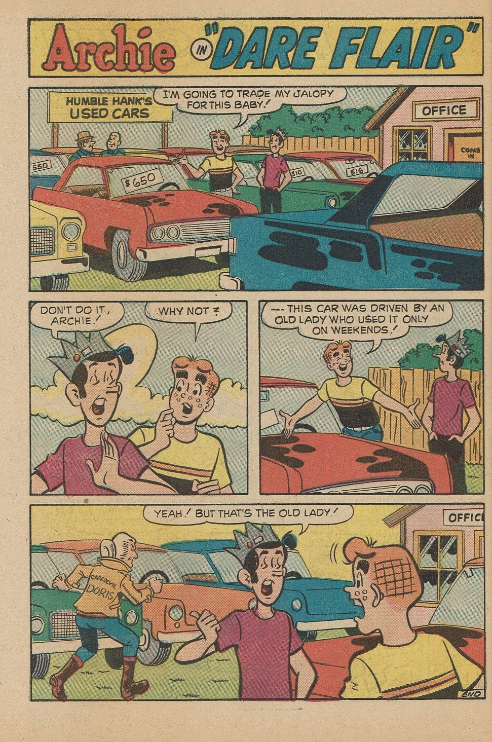 Read online Archie's Joke Book Magazine comic -  Issue #187 - 29