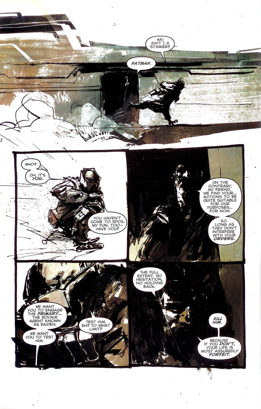 Read online Metal Gear Solid: Sons of Liberty comic -  Issue #3 - 9