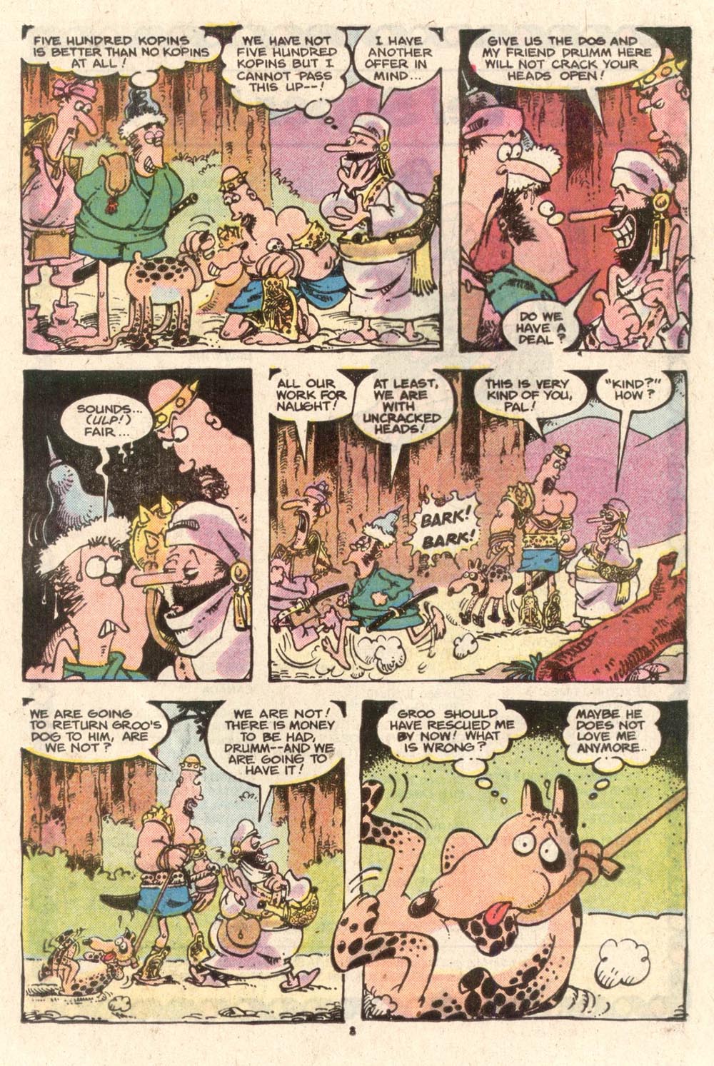 Read online Sergio Aragonés Groo the Wanderer comic -  Issue #39 - 8