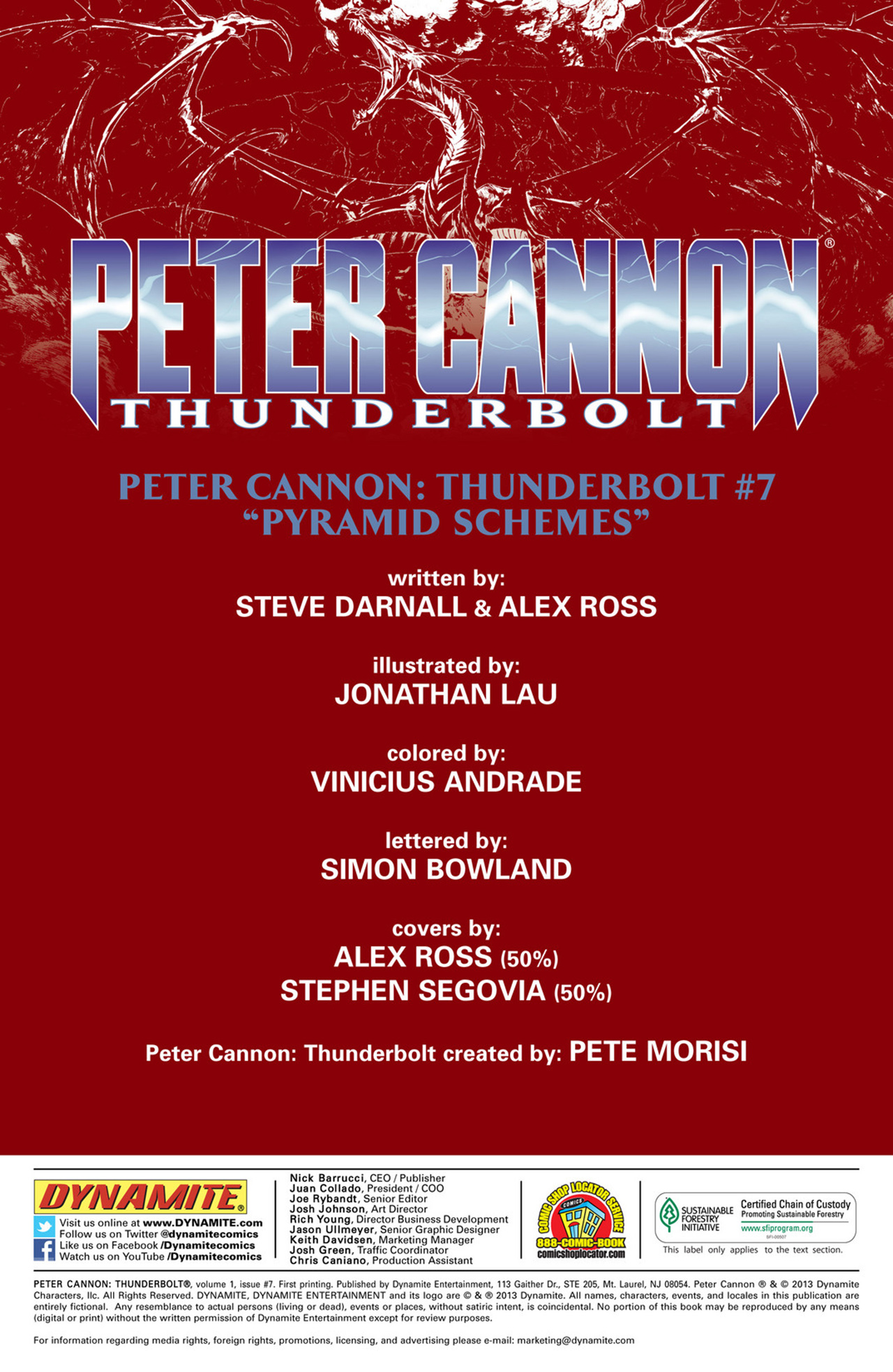 Read online Peter Cannon: Thunderbolt comic -  Issue #7 - 3