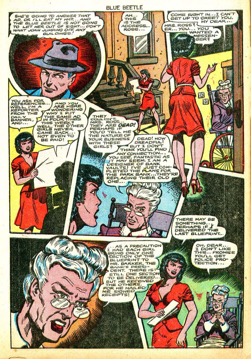 Read online The Blue Beetle comic -  Issue #53 - 14