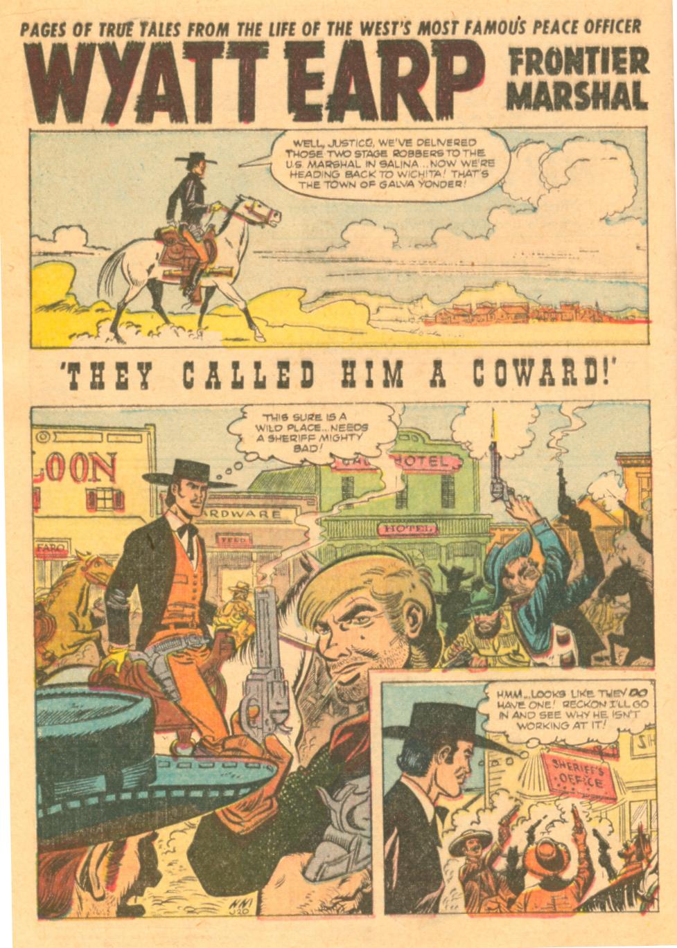 Read online Wyatt Earp comic -  Issue #4 - 16