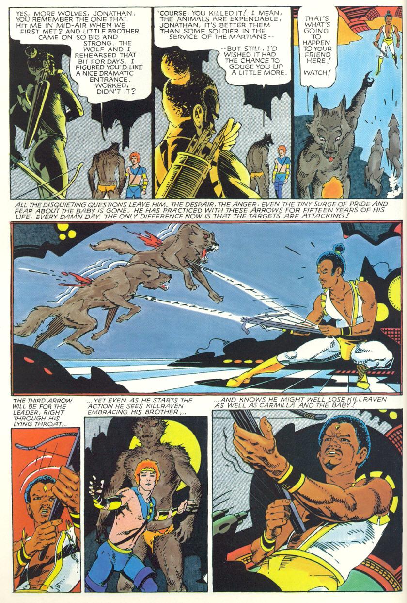 Read online Marvel Graphic Novel comic -  Issue #7 - Killraven - Warrior of the Worlds - 48