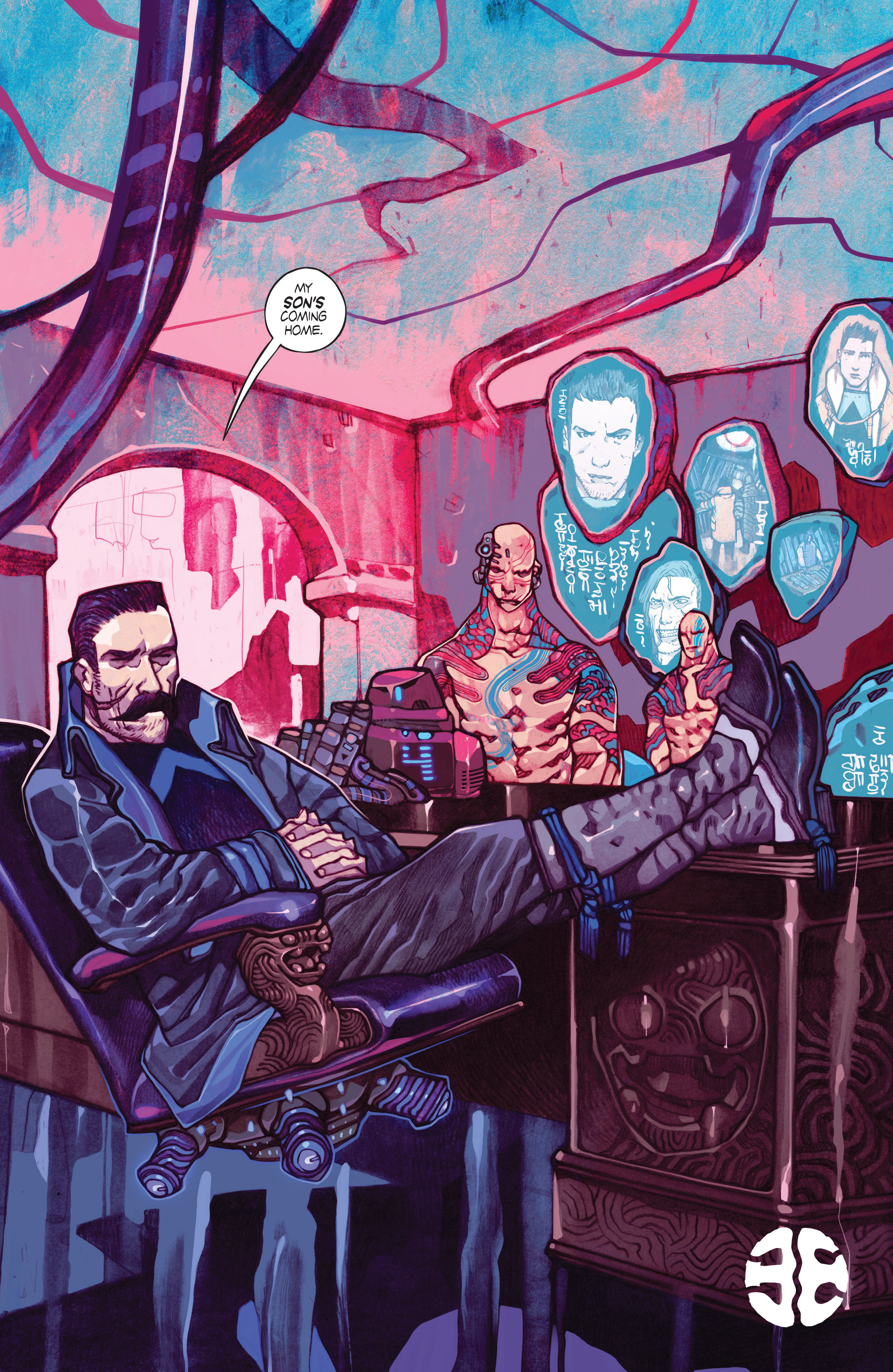 Read online Namesake comic -  Issue #3 - 24