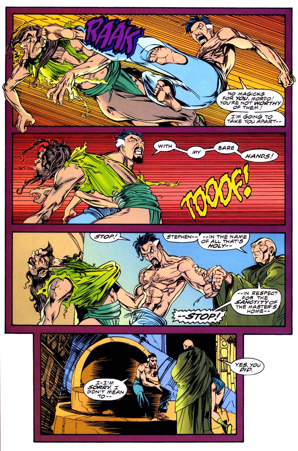 Read online Doctor Strange: Sorcerer Supreme comic -  Issue #85 - 20