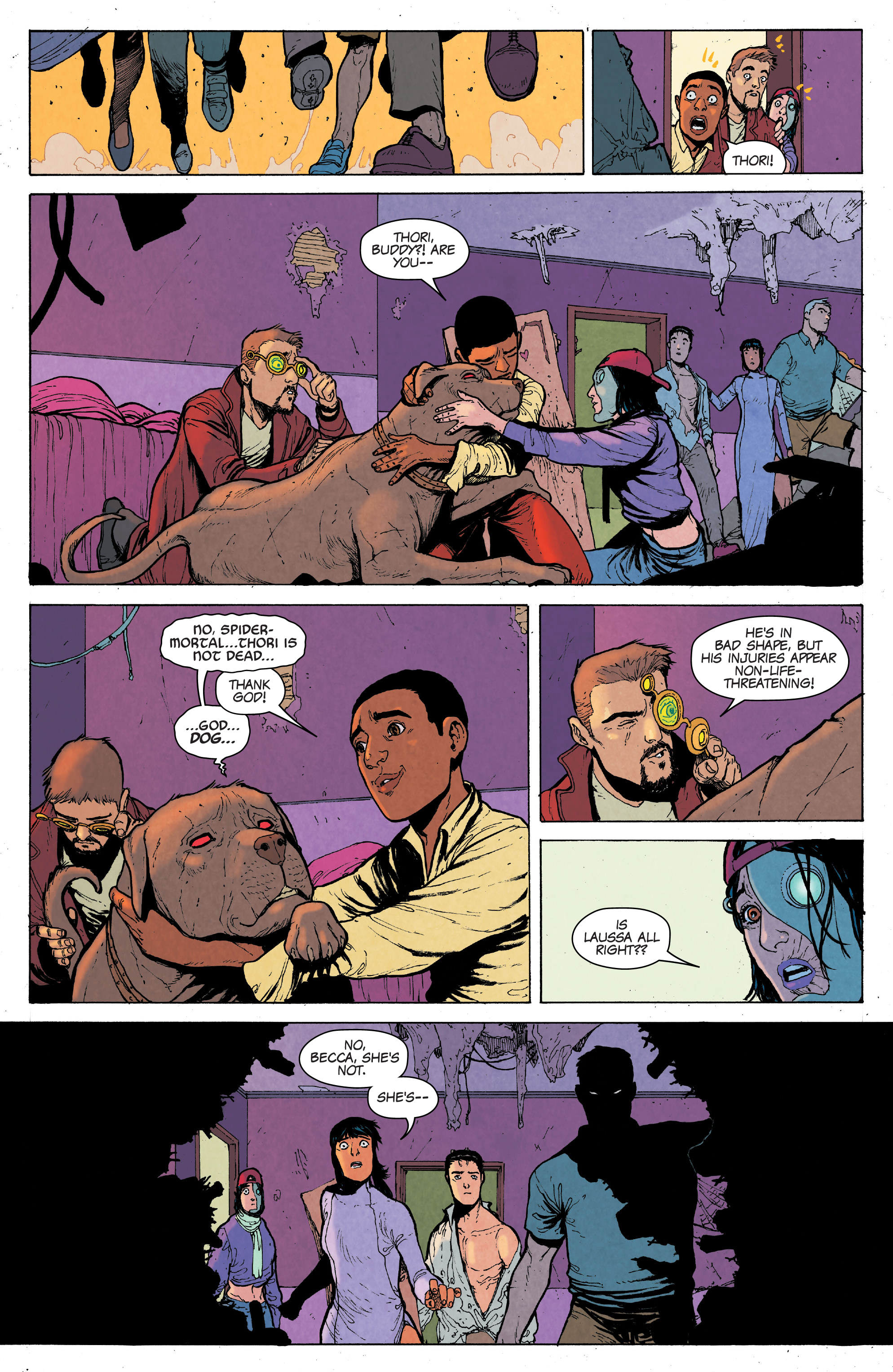 Read online Hawkeye: Team Spirit comic -  Issue # TPB (Part 3) - 5