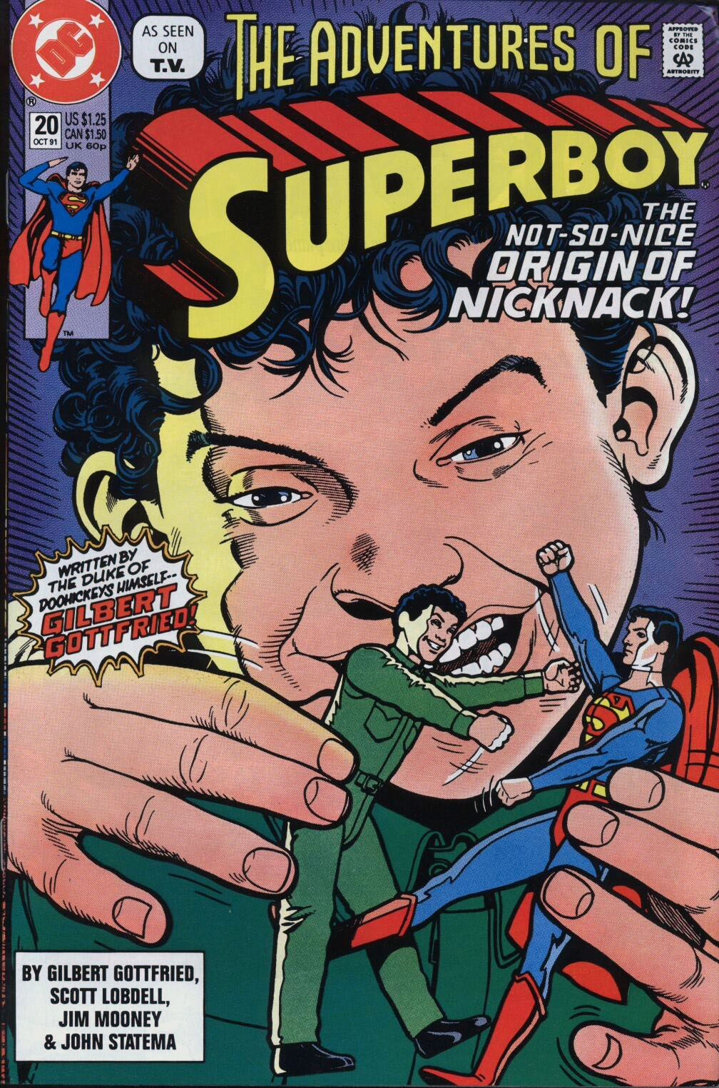 Read online Superboy (1990) comic -  Issue #20 - 1