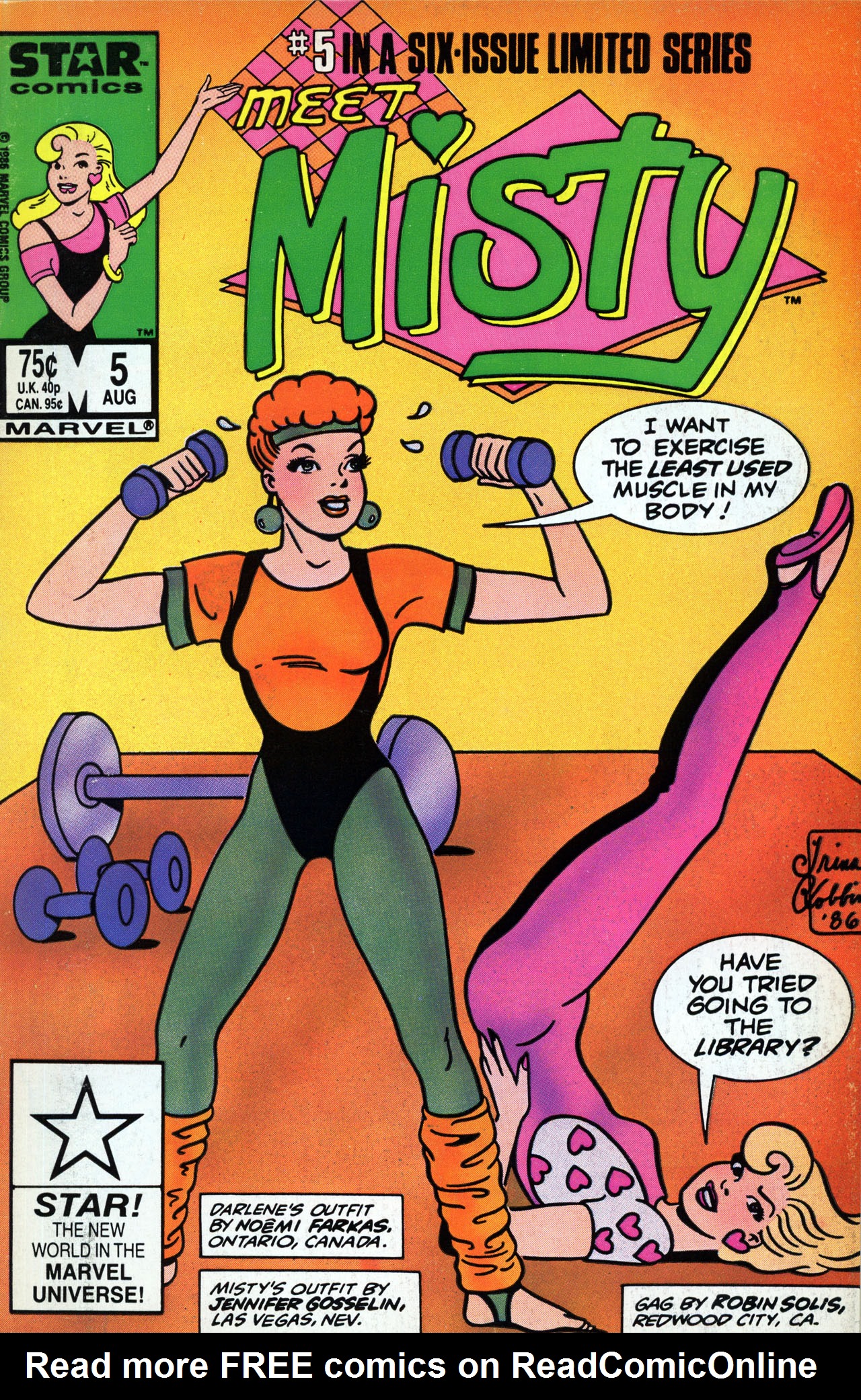 Read online Misty (1985) comic -  Issue #5 - 1
