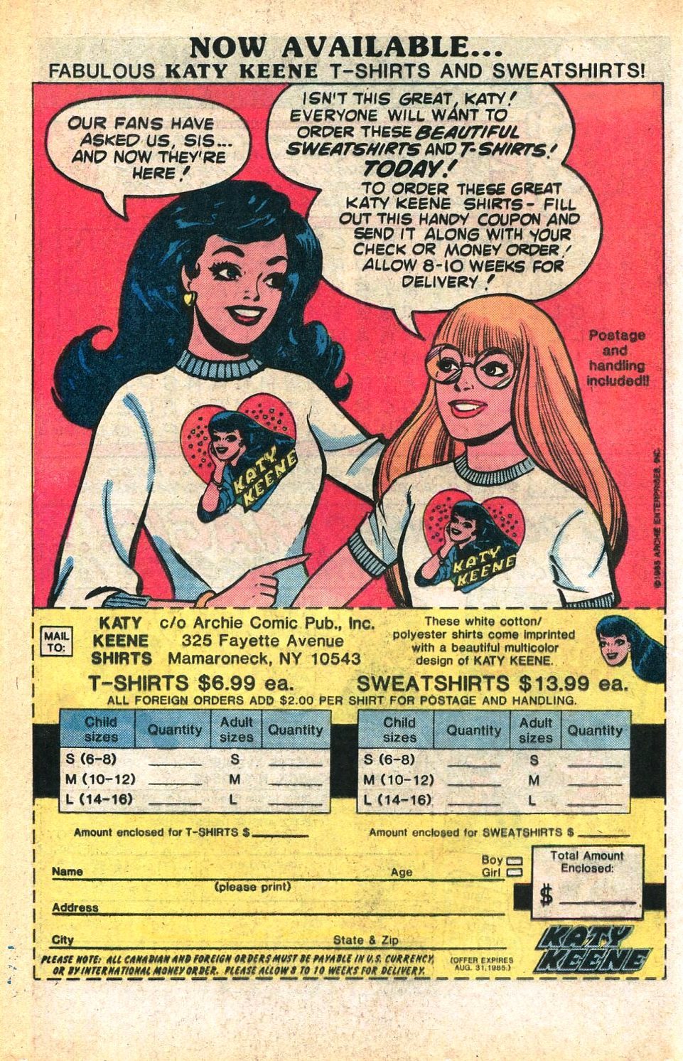 Read online Katy Keene (1983) comic -  Issue #10 - 12