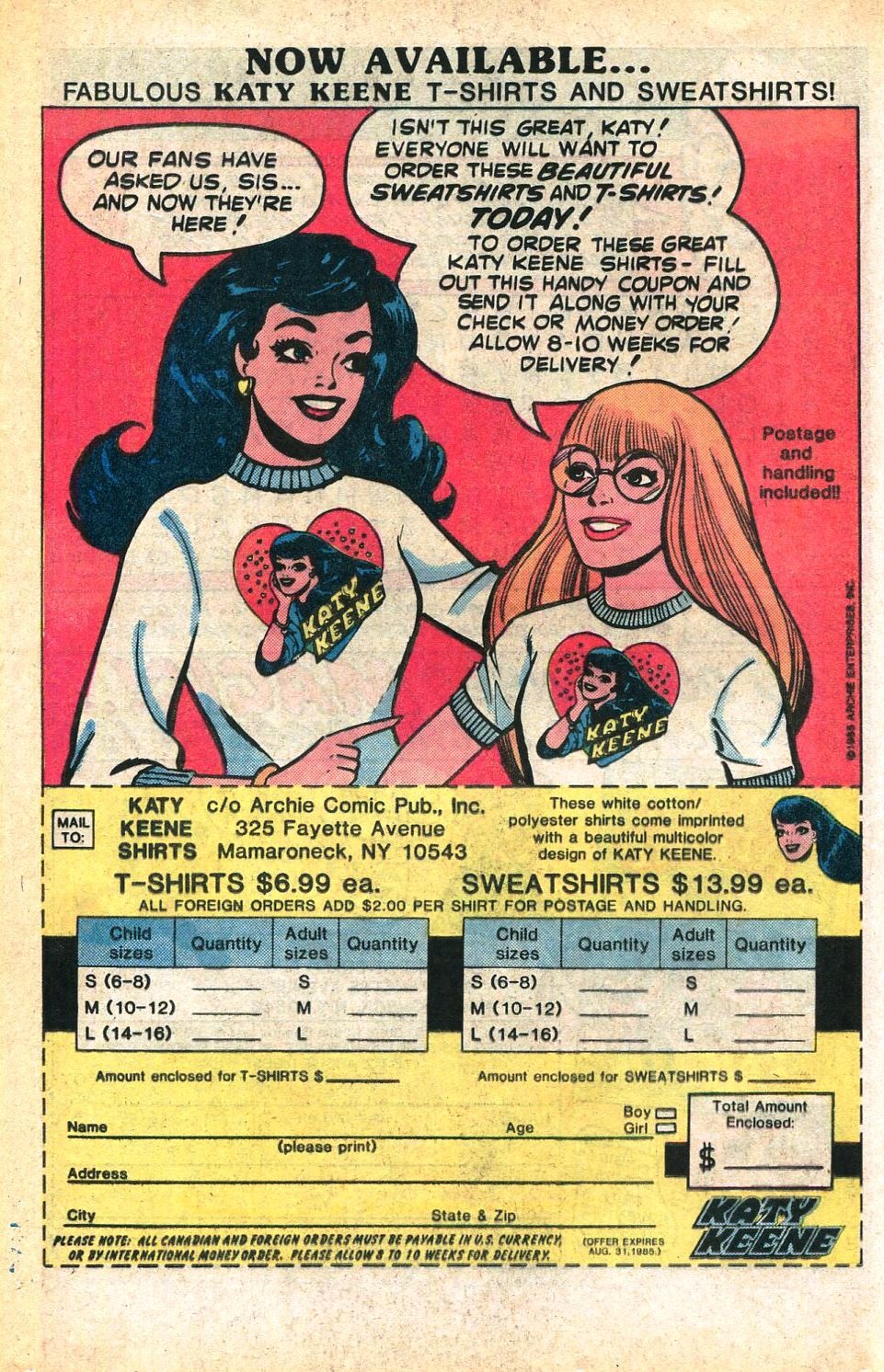 Read online Katy Keene (1983) comic -  Issue #10 - 12