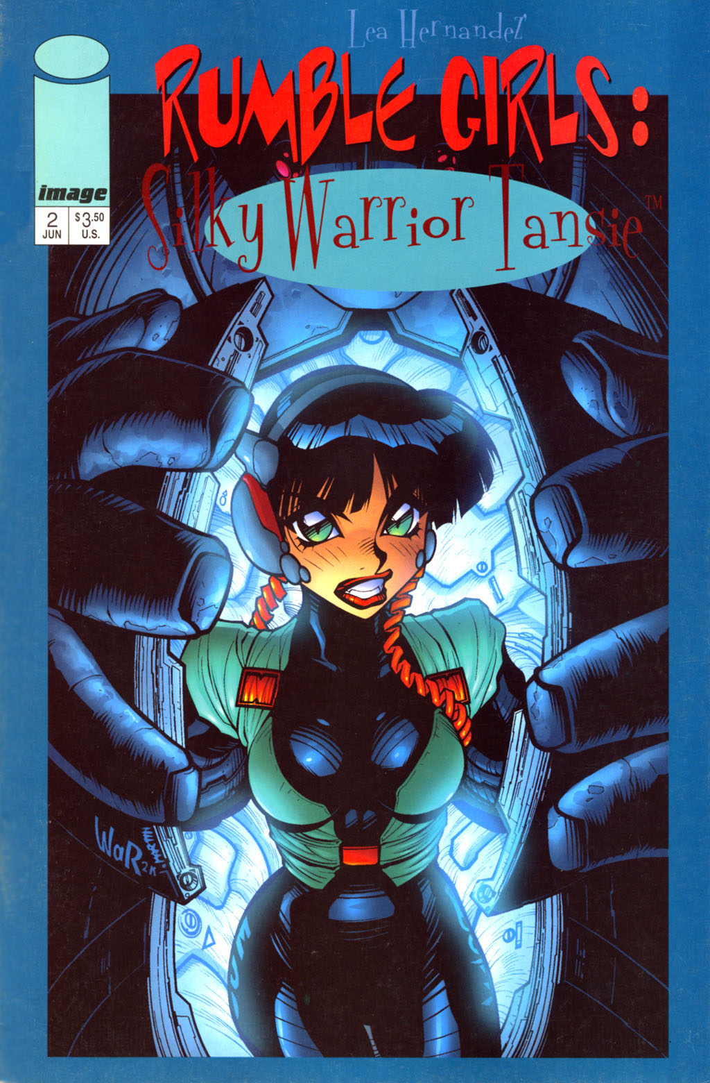 Read online Rumble Girls: Silky Warrior Tansie comic -  Issue #2 - 1