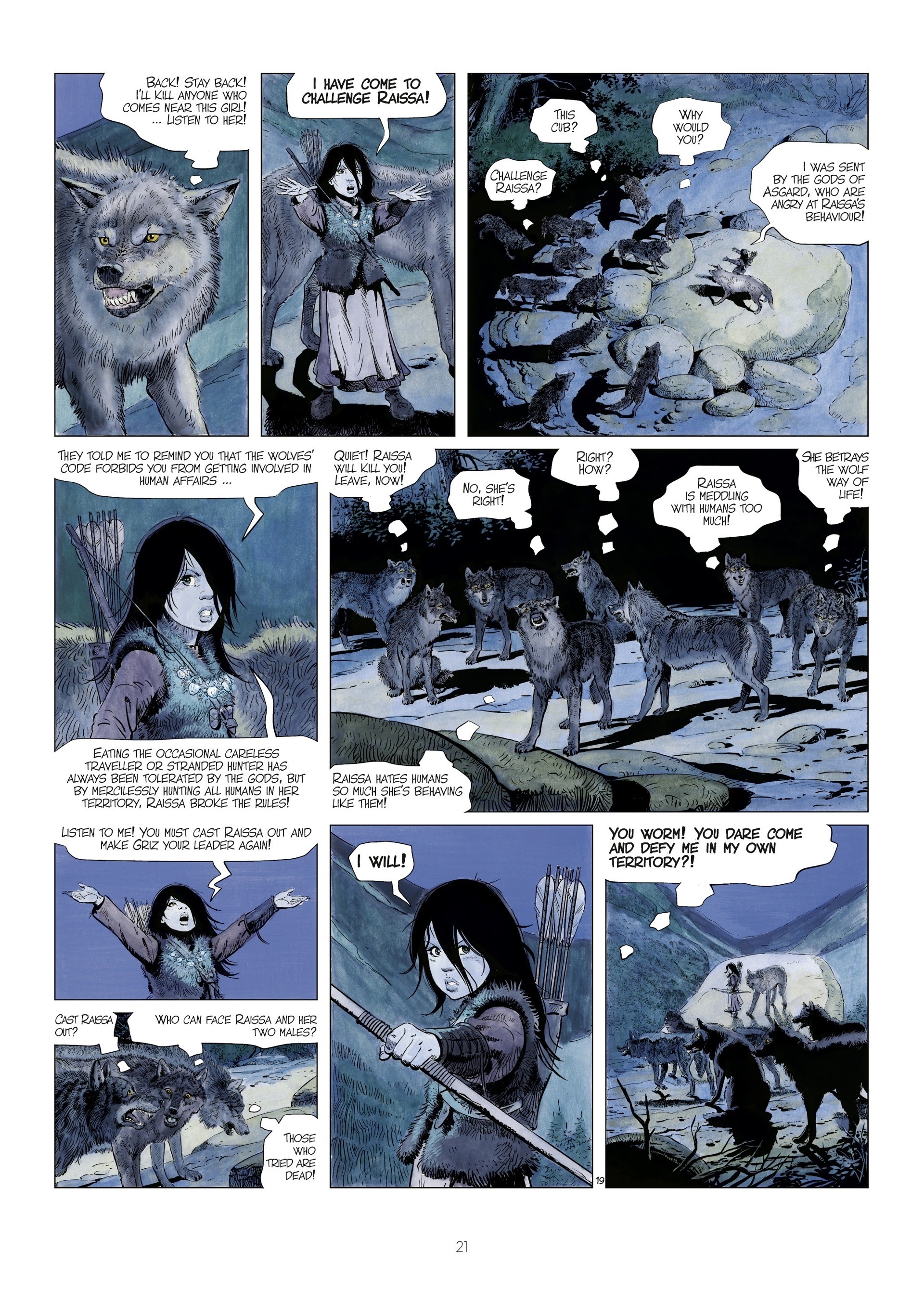 Read online The World of Thorgal: Wolfcub comic -  Issue #1 - 23
