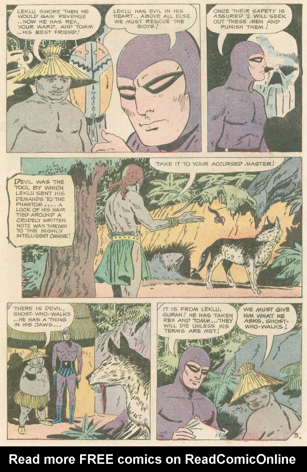 Read online The Phantom (1969) comic -  Issue #51 - 4
