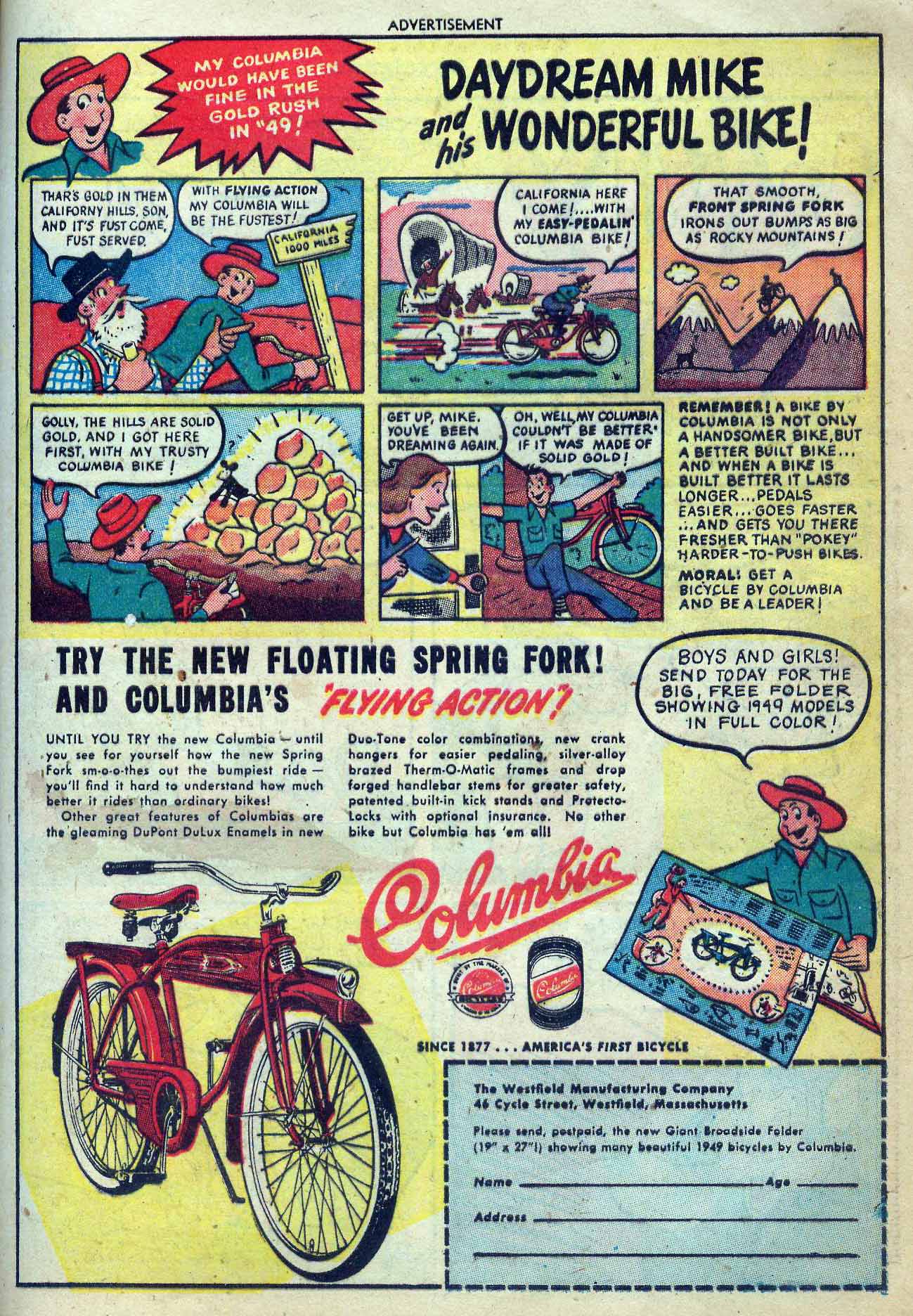 Read online Comic Cavalcade comic -  Issue #33 - 49