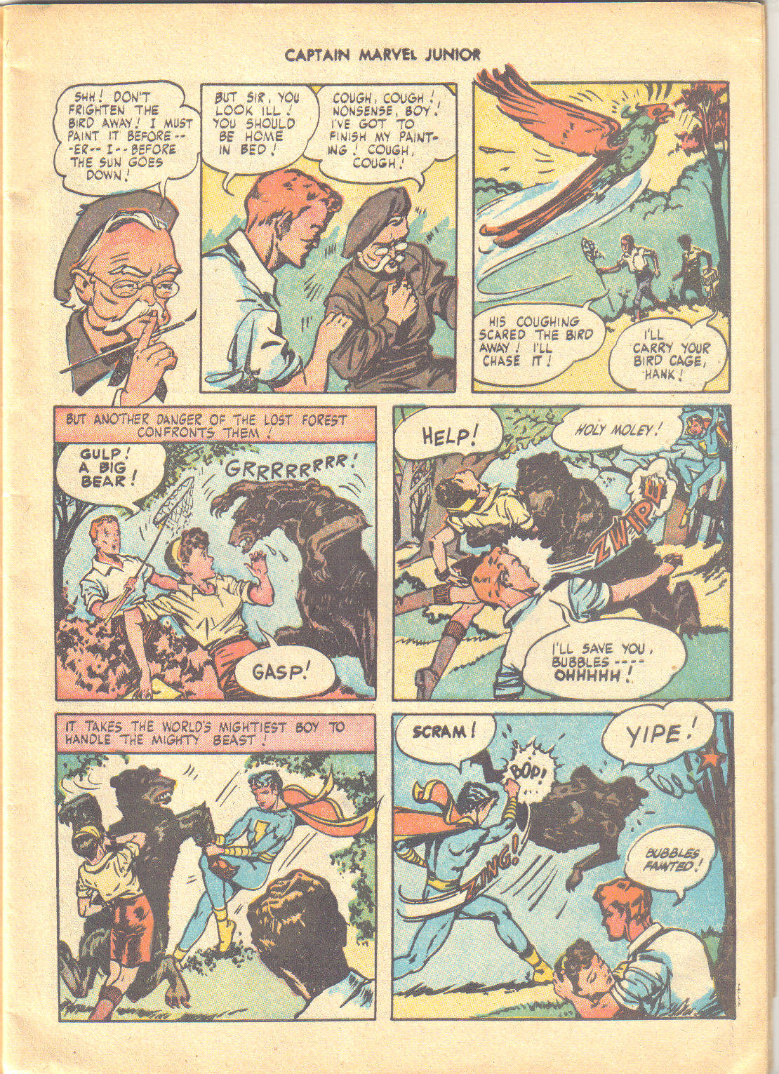 Read online Captain Marvel, Jr. comic -  Issue #48 - 9