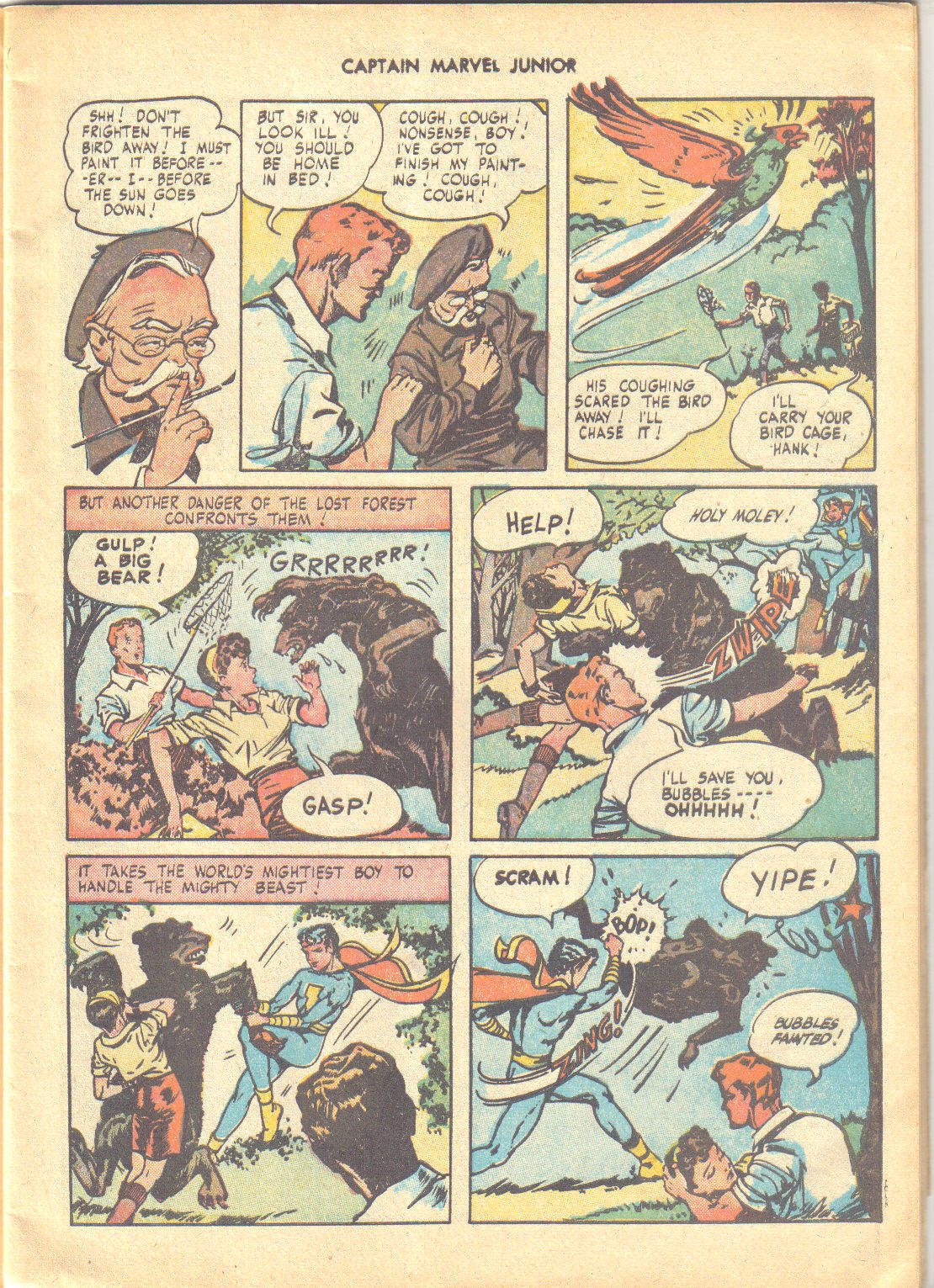 Read online Captain Marvel, Jr. comic -  Issue #48 - 9