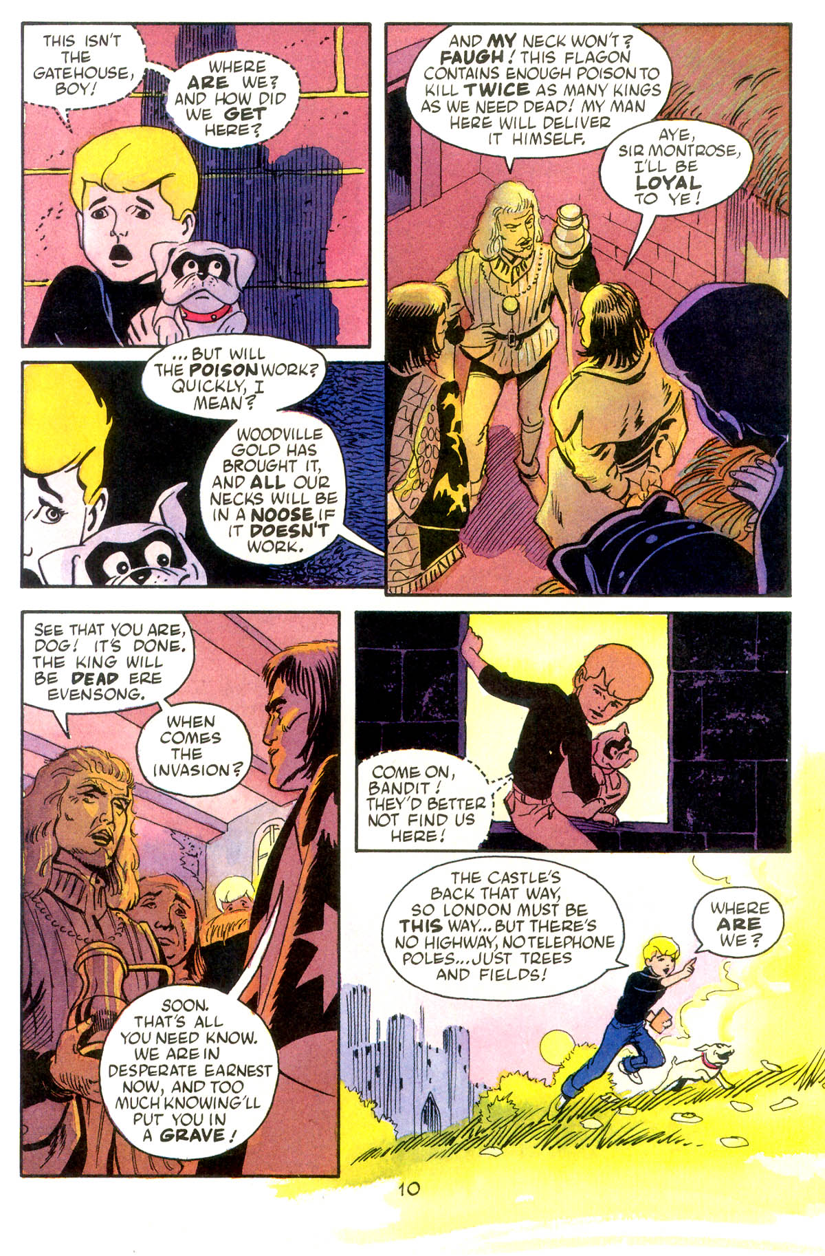 Read online Jonny Quest comic -  Issue #10 - 12