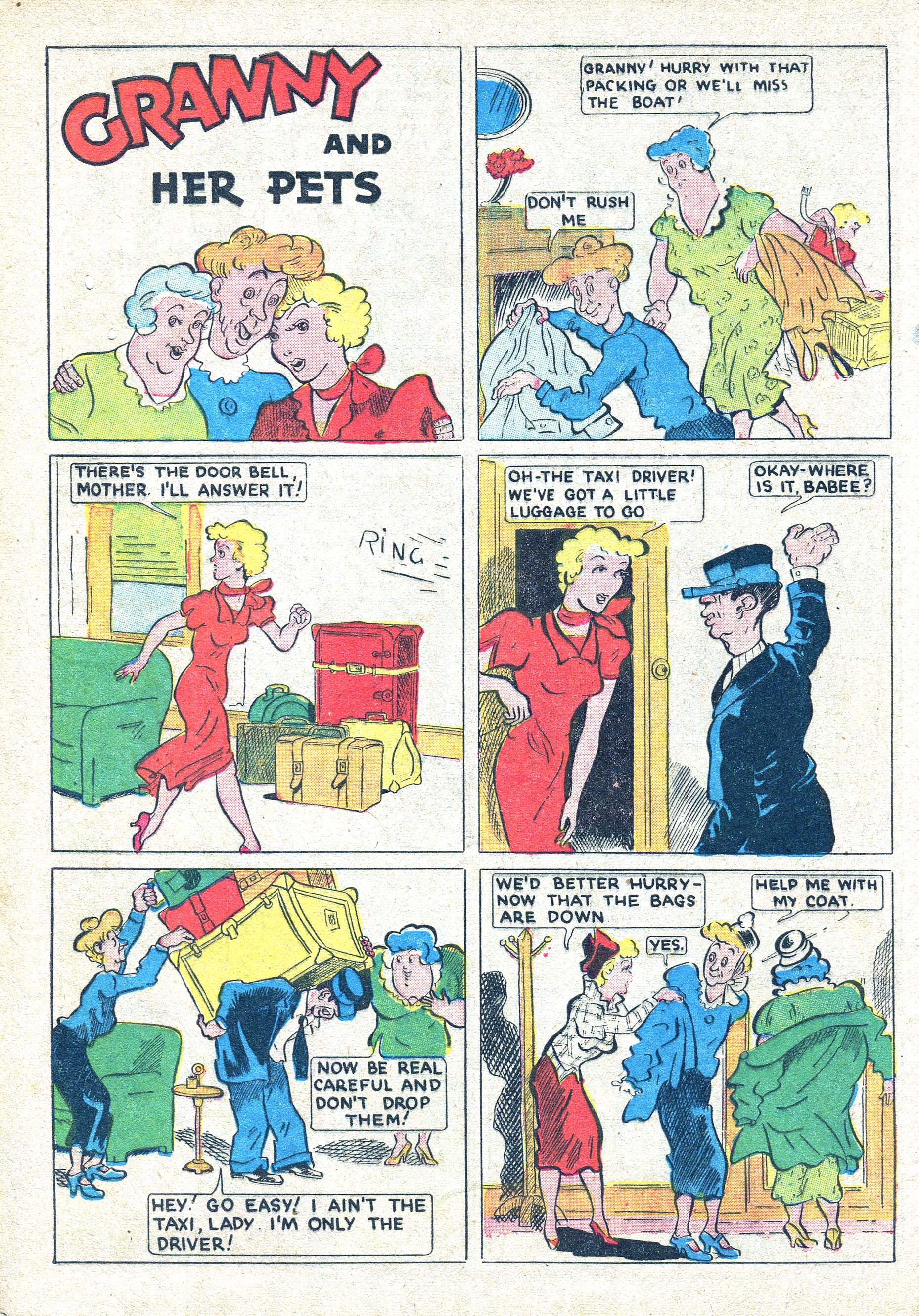 Read online Funny Pages comic -  Issue #29 - 34