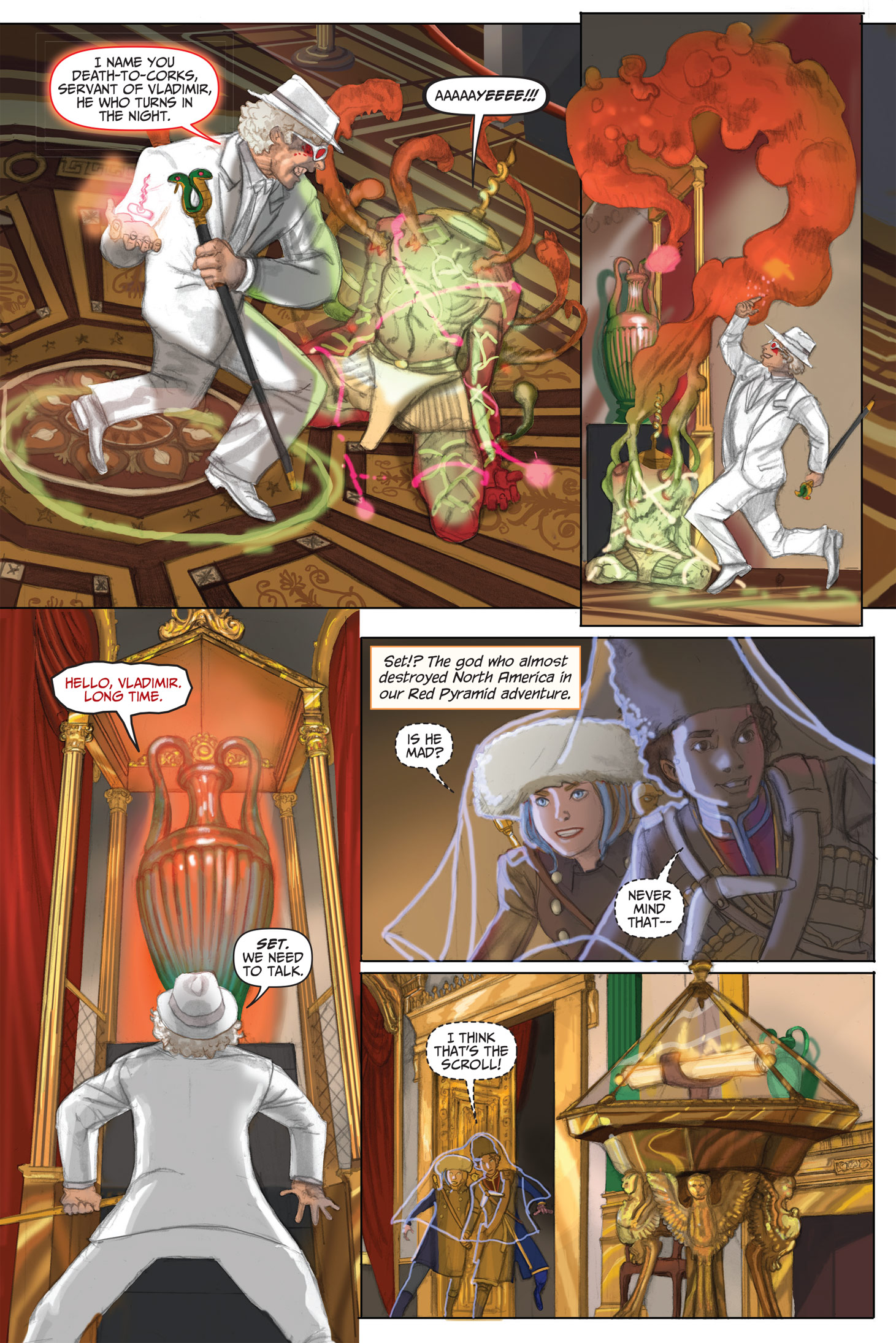 Read online The Kane Chronicles comic -  Issue # TPB 2 - 57