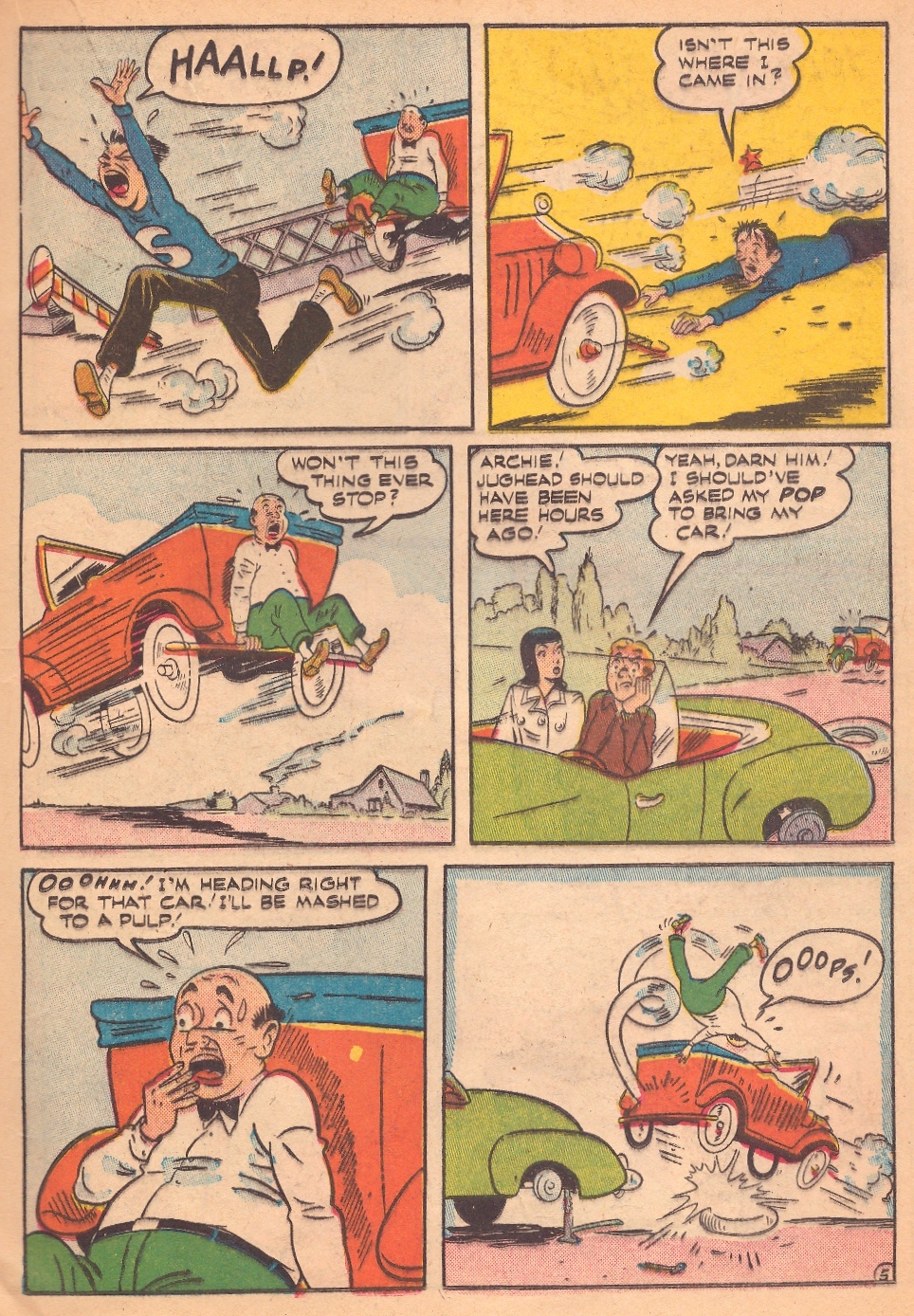 Read online Pep Comics comic -  Issue #69 - 23