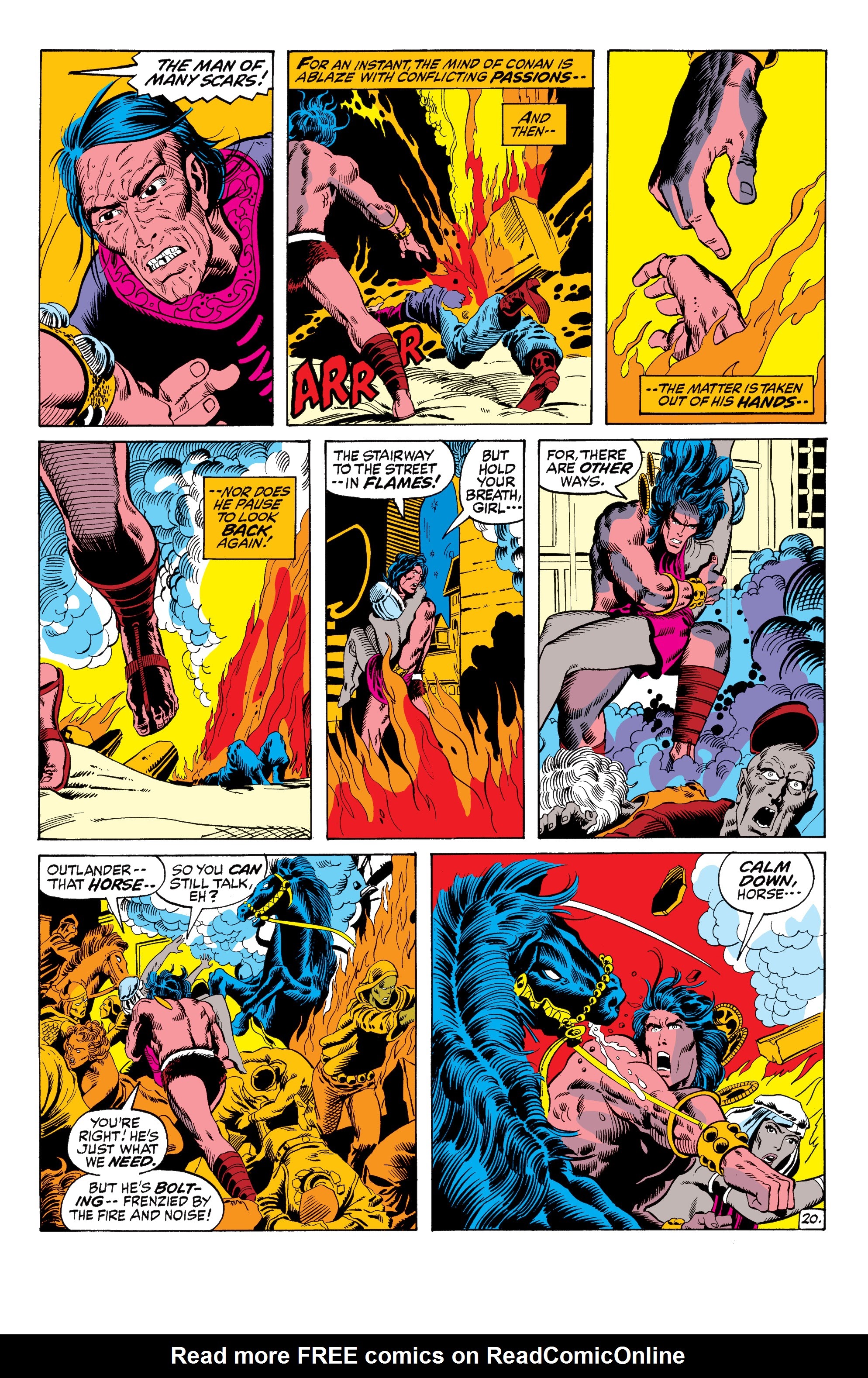 Read online Conan The Barbarian Epic Collection: The Original Marvel Years - The Coming Of Conan comic -  Issue # TPB (Part 3) - 98