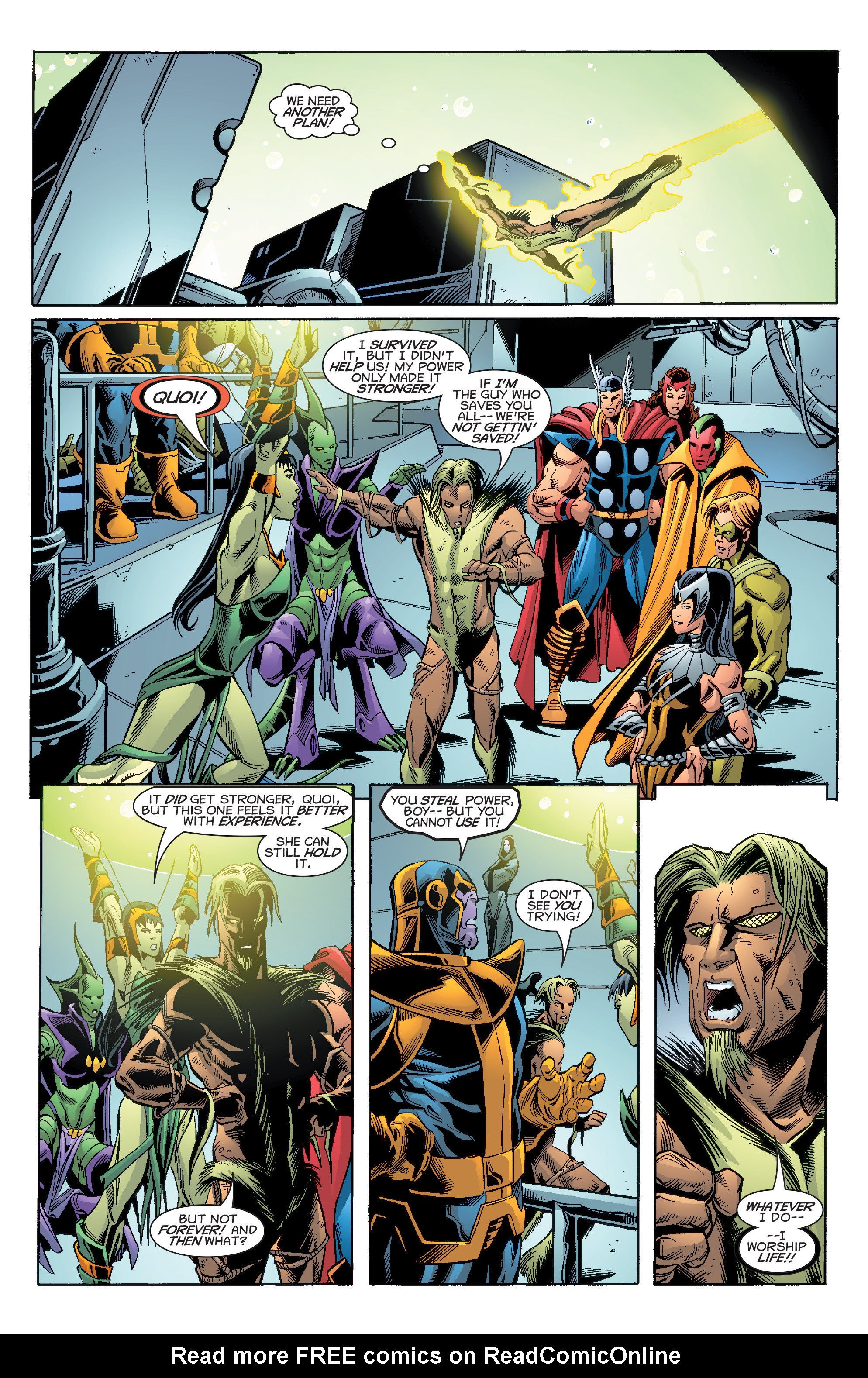 Read online Avengers: Celestial Quest comic -  Issue #8 - 18