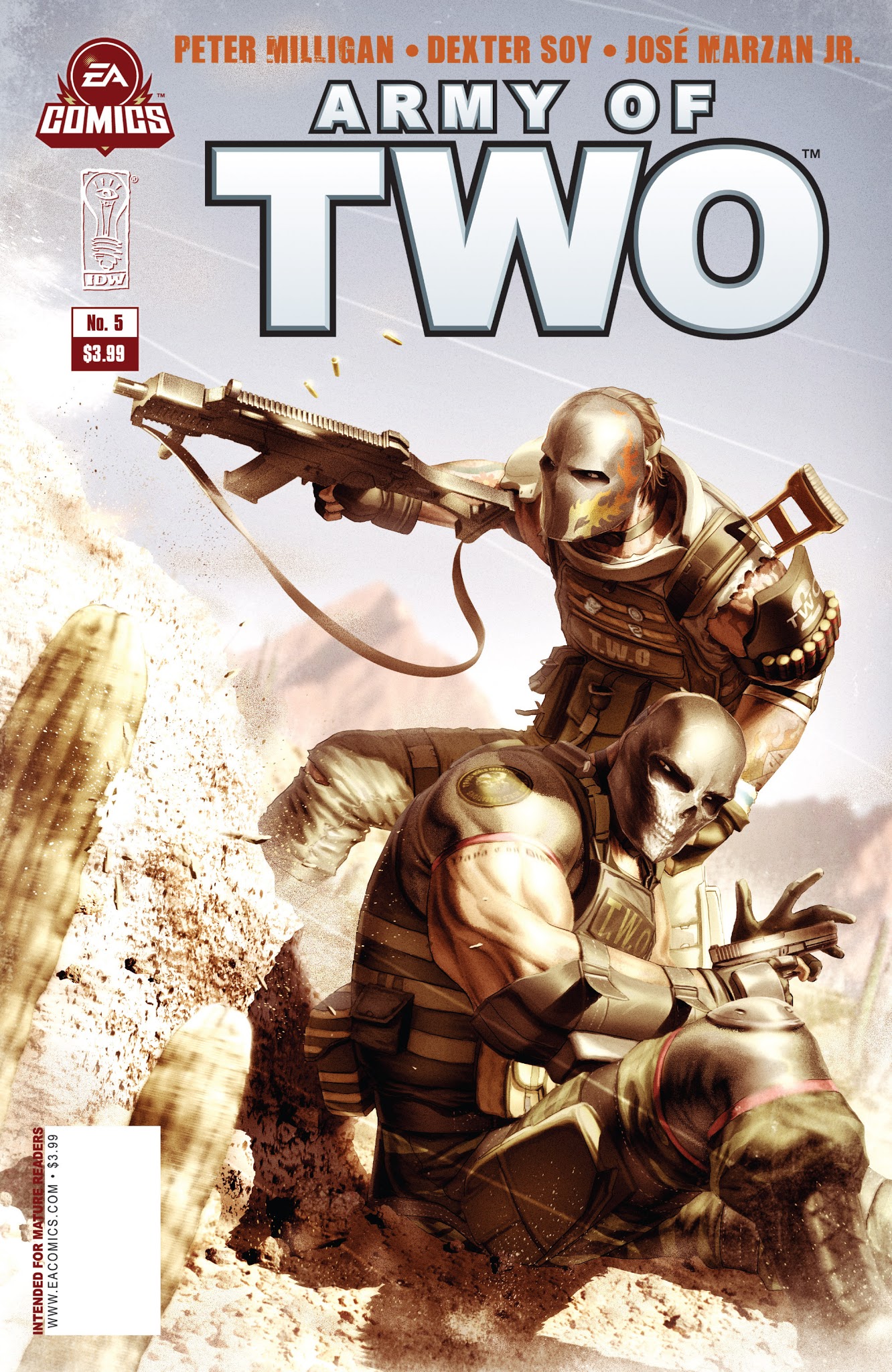 Read online Army of Two comic -  Issue #5 - 1