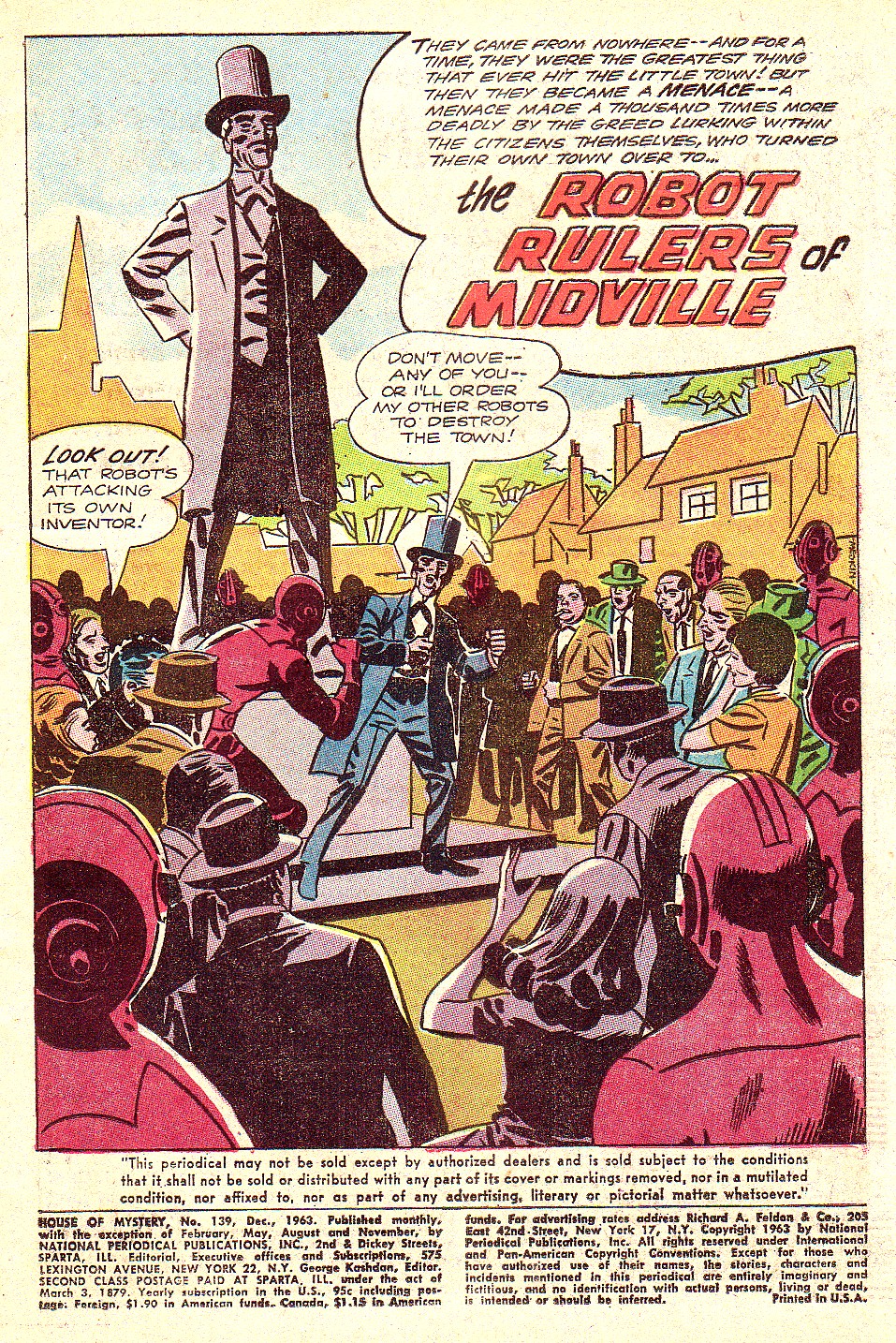 Read online House of Mystery (1951) comic -  Issue #139 - 3