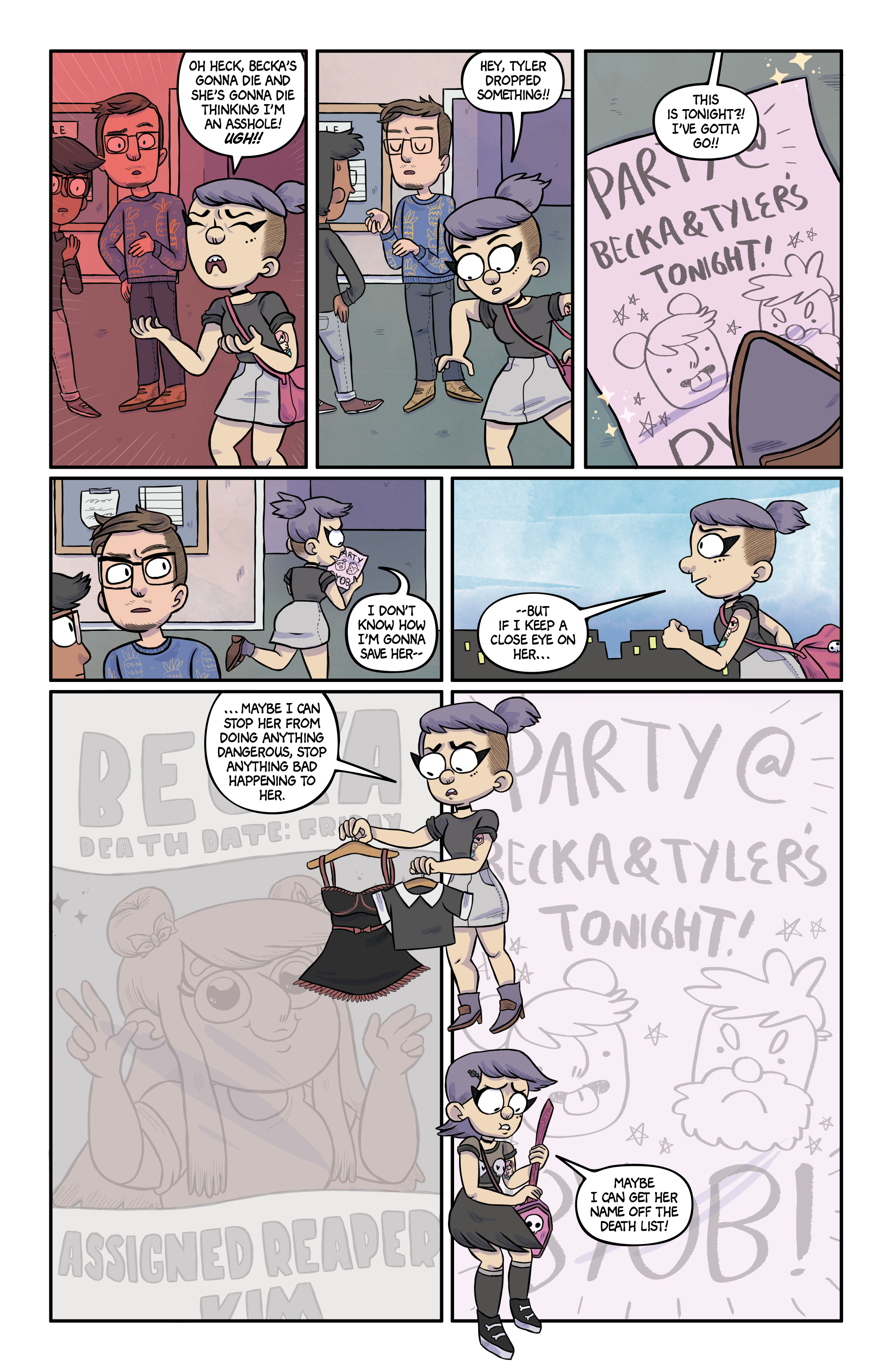 Read online Kim Reaper comic -  Issue #3 - 11
